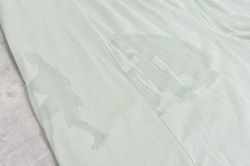 先行予約 BEDSIDEDRAMA / SHEER TALES CIRCLE PANTS