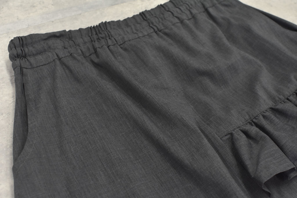 先行予約 BEDSIDEDRAMA / ASYMMETRICAL SHIRT SKIRT