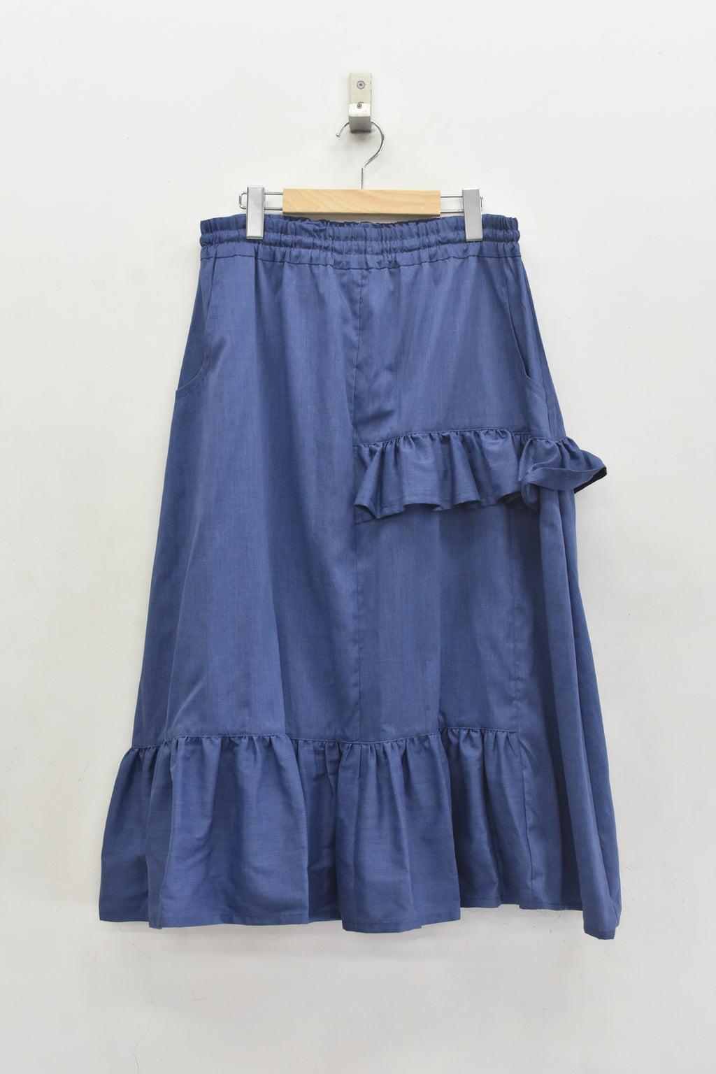 先行予約 BEDSIDEDRAMA / ASYMMETRICAL SHIRT SKIRT