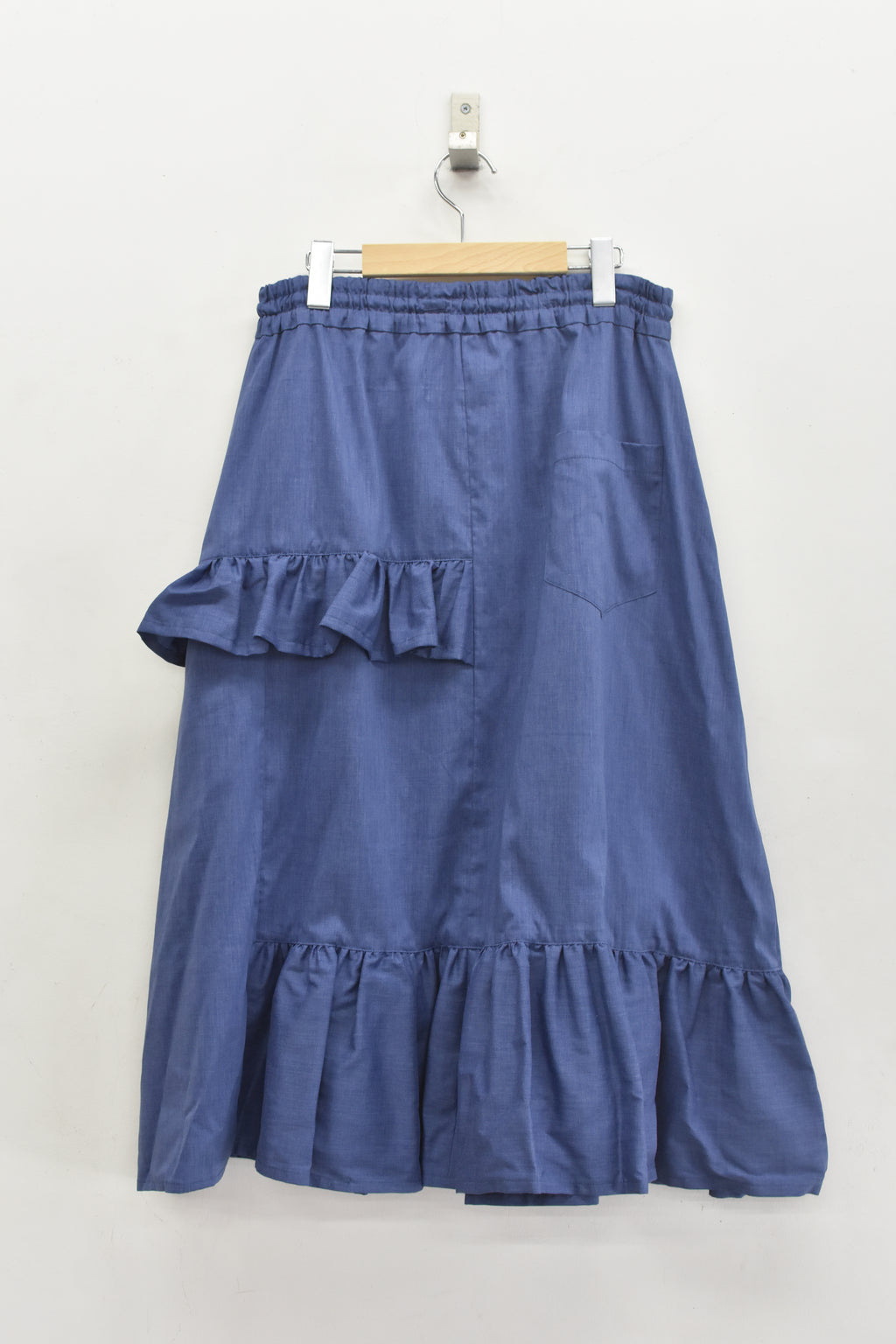先行予約 BEDSIDEDRAMA / ASYMMETRICAL SHIRT SKIRT