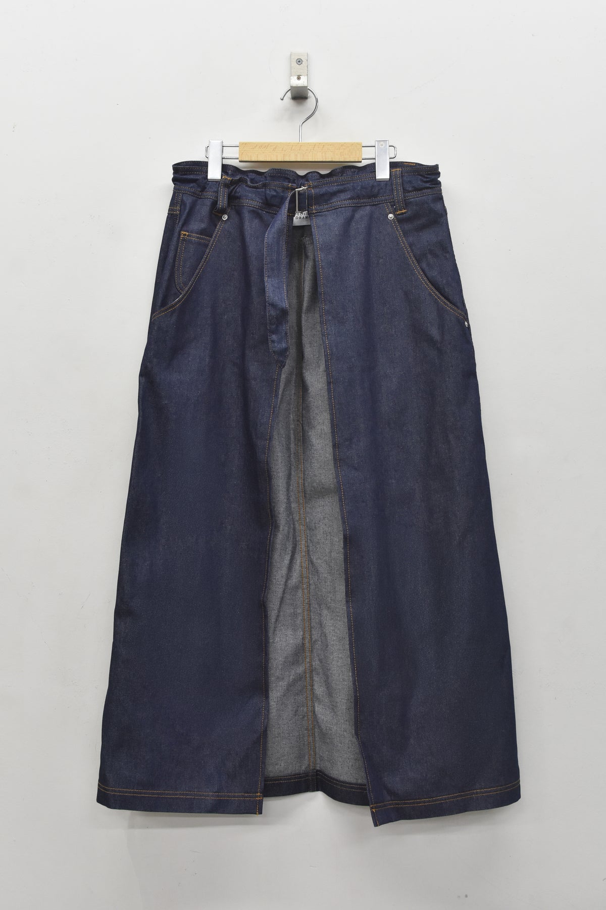 先行予約 BEDSIDEDRAMA / WRAP JEANS APRON