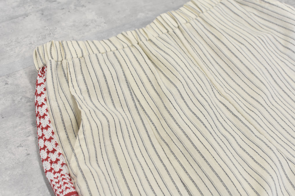 先行予約 STOF / SHEMAGH LACE WIDE PANTS