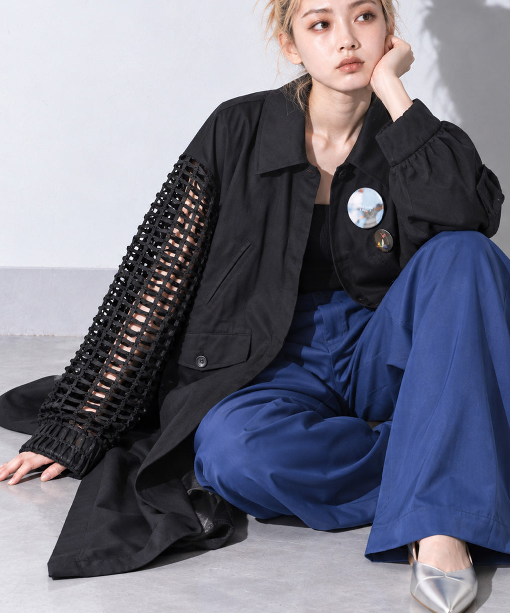 先行予約 BEDSIDEDRAMA / SPRING FLOW COAT