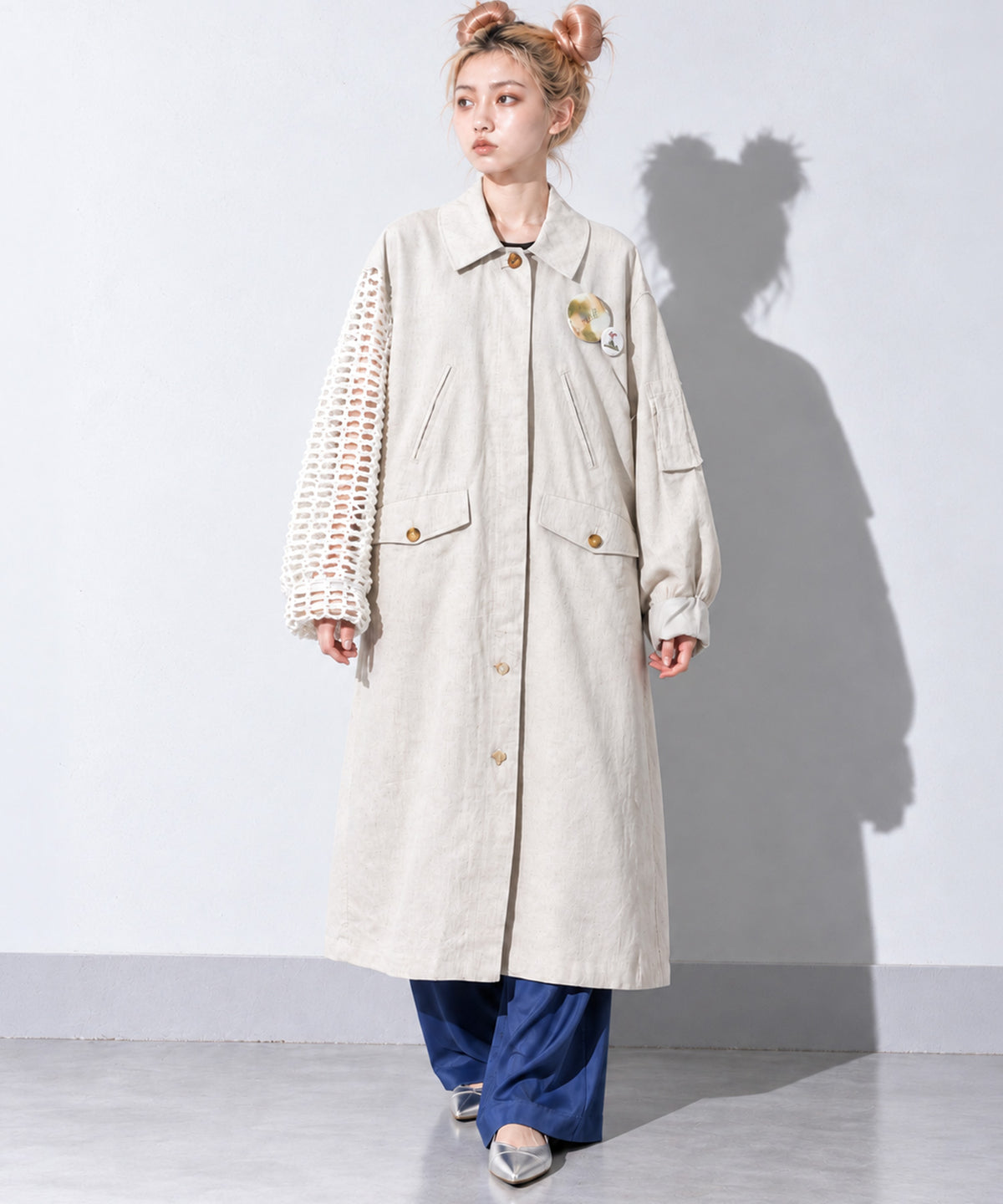 先行予約 BEDSIDEDRAMA / SPRING FLOW COAT