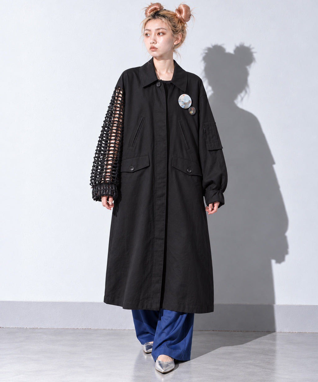 先行予約 BEDSIDEDRAMA / SPRING FLOW COAT