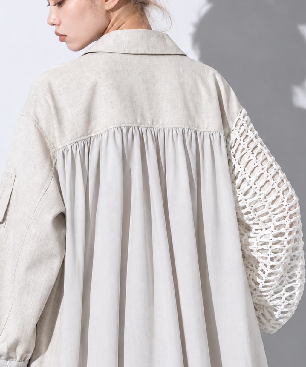 先行予約 BEDSIDEDRAMA / SPRING FLOW COAT