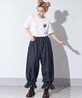 先行予約 BEDSIDEDRAMA / GATHERED DENIM PANTS