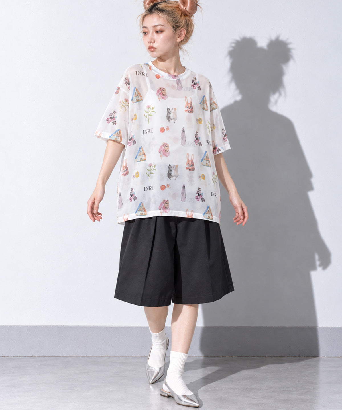 先行予約 BEDSIDEDRAMA / NOSTALGIC SHEER TEE