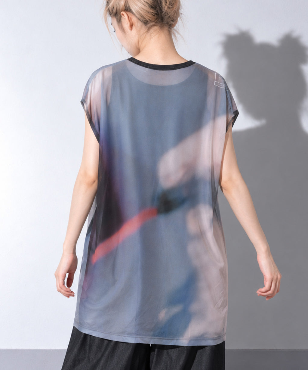 先行予約 BEDSIDEDRAMA / DIM PRINT DRESS