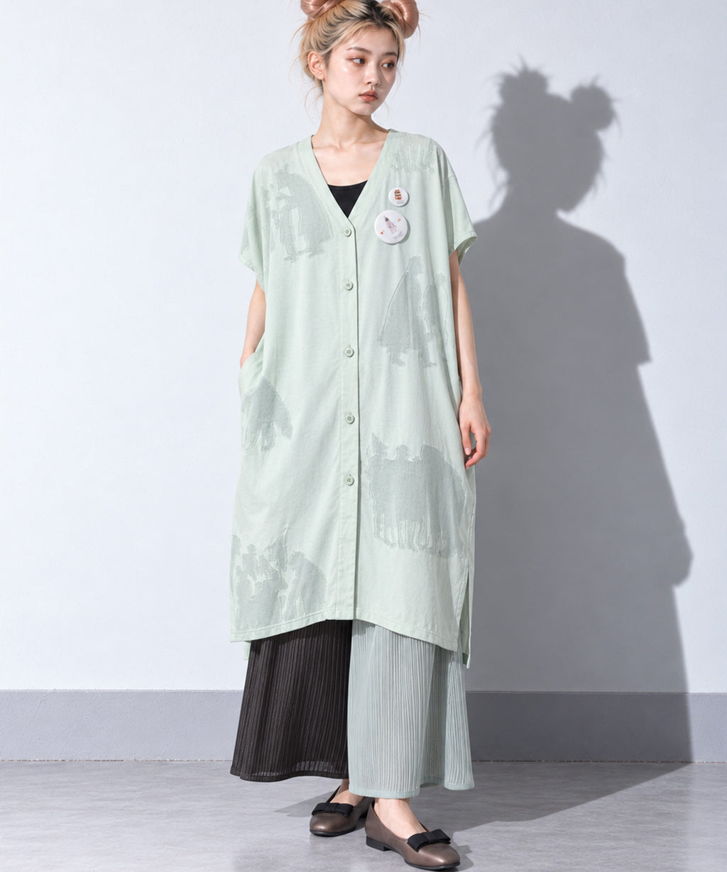 先行予約 BEDSIDEDRAMA / SHEER TALES DRESS