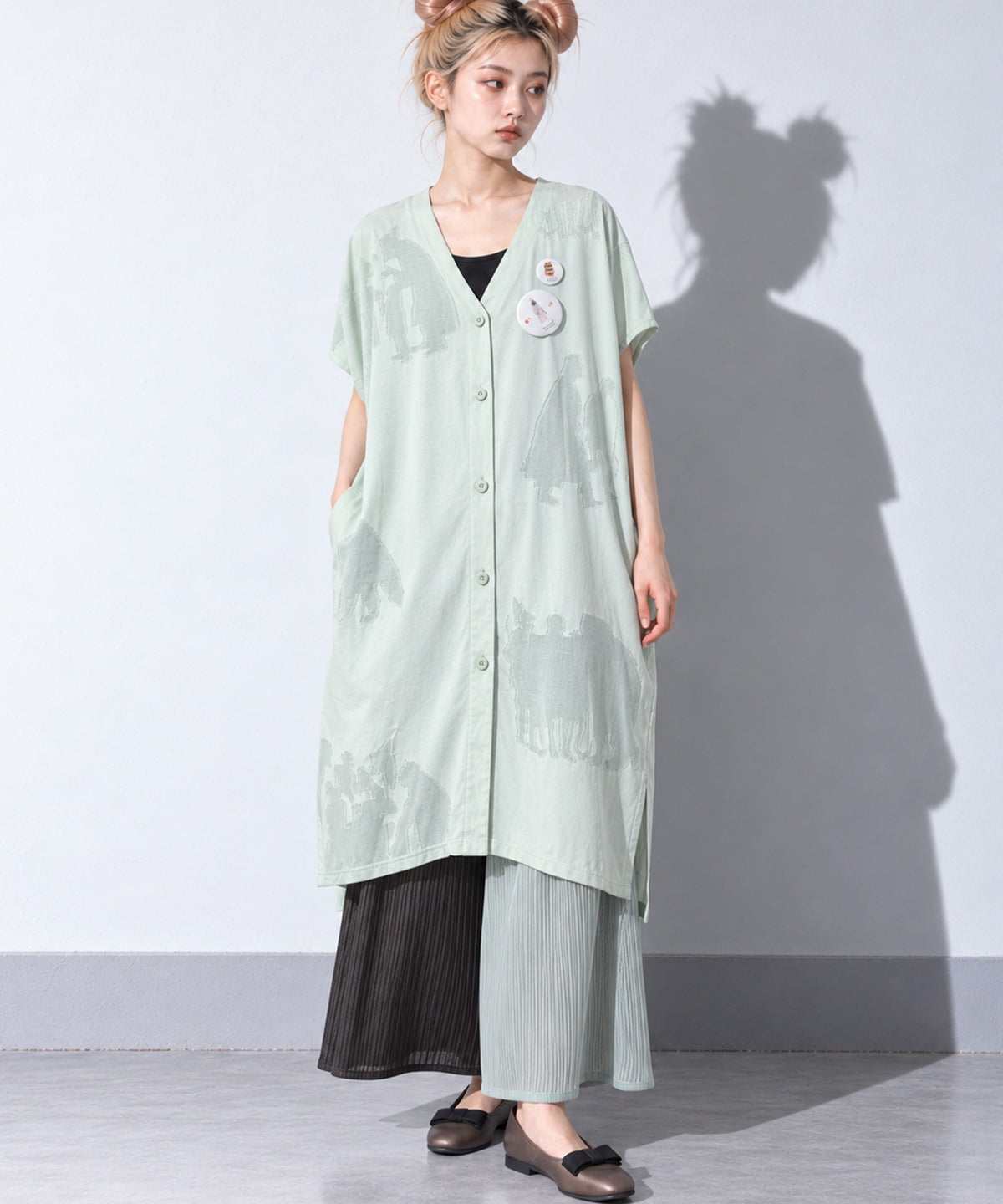 先行予約 BEDSIDEDRAMA / SHEER TALES DRESS