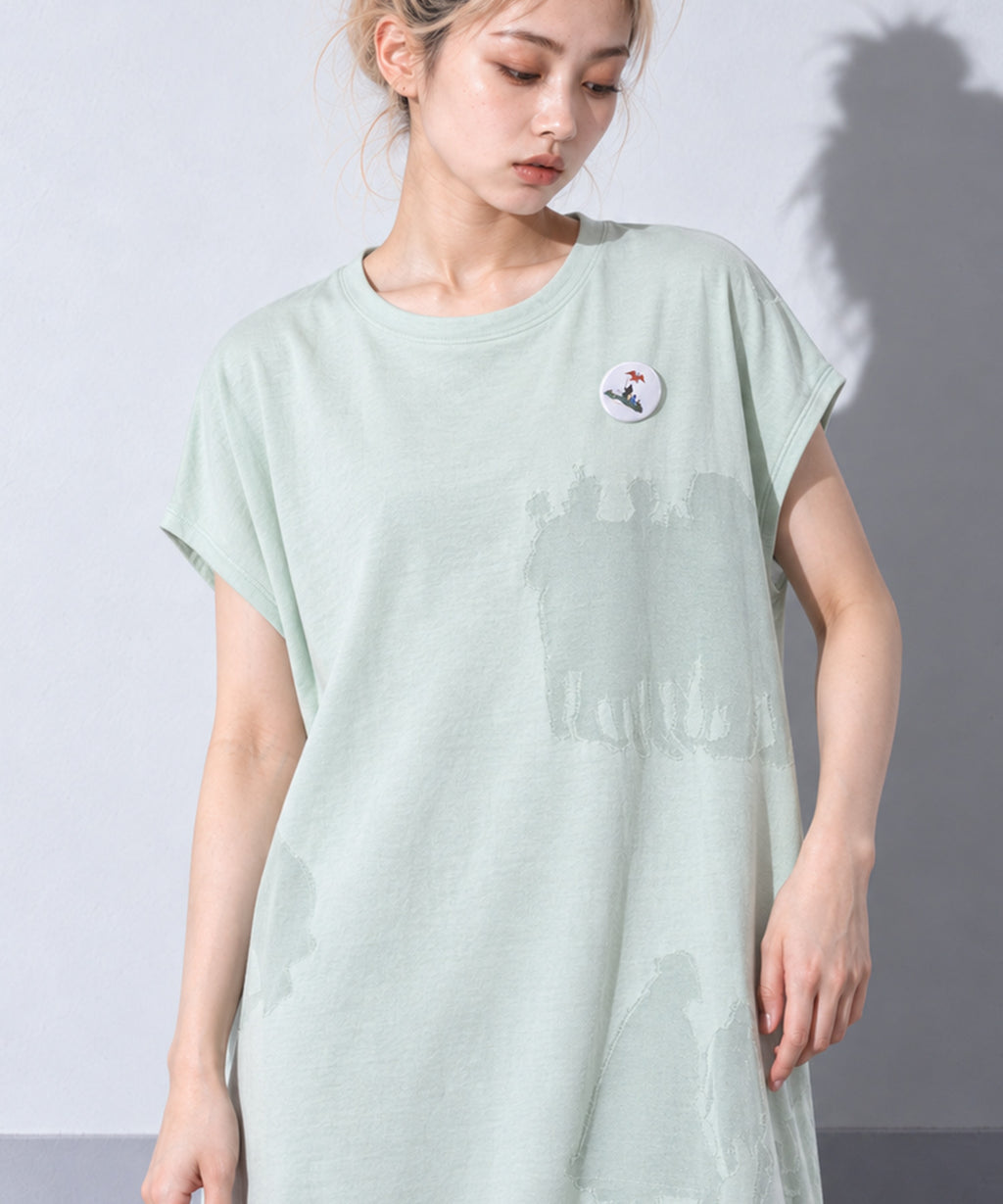 先行予約 BEDSIDEDRAMA / SHEER TALES WIDE TEE