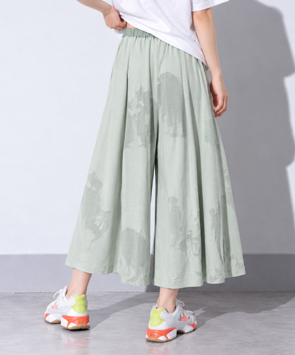 先行予約 BEDSIDEDRAMA / SHEER TALES CIRCLE PANTS