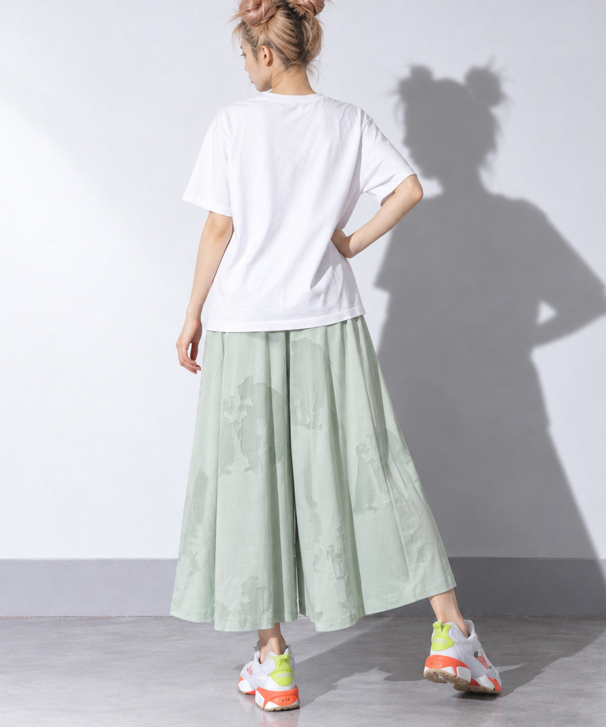先行予約 BEDSIDEDRAMA / SHEER TALES CIRCLE PANTS