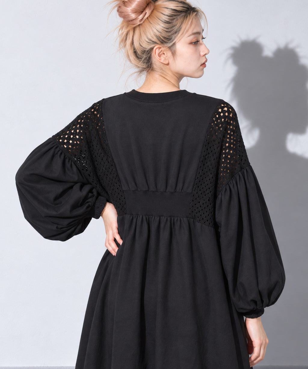 先行予約 BEDSIDEDRAMA / MIXTURE MEMORY DRESS プリント有りver