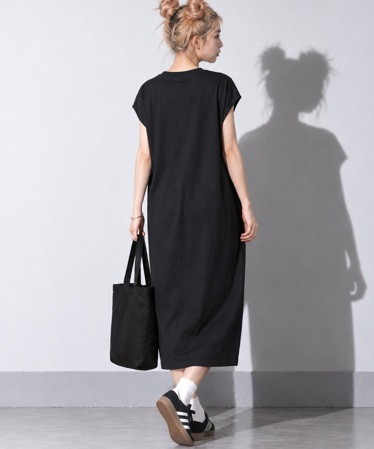 先行予約 BEDSIDEDRAMA / RELAX TEE DRESS_A