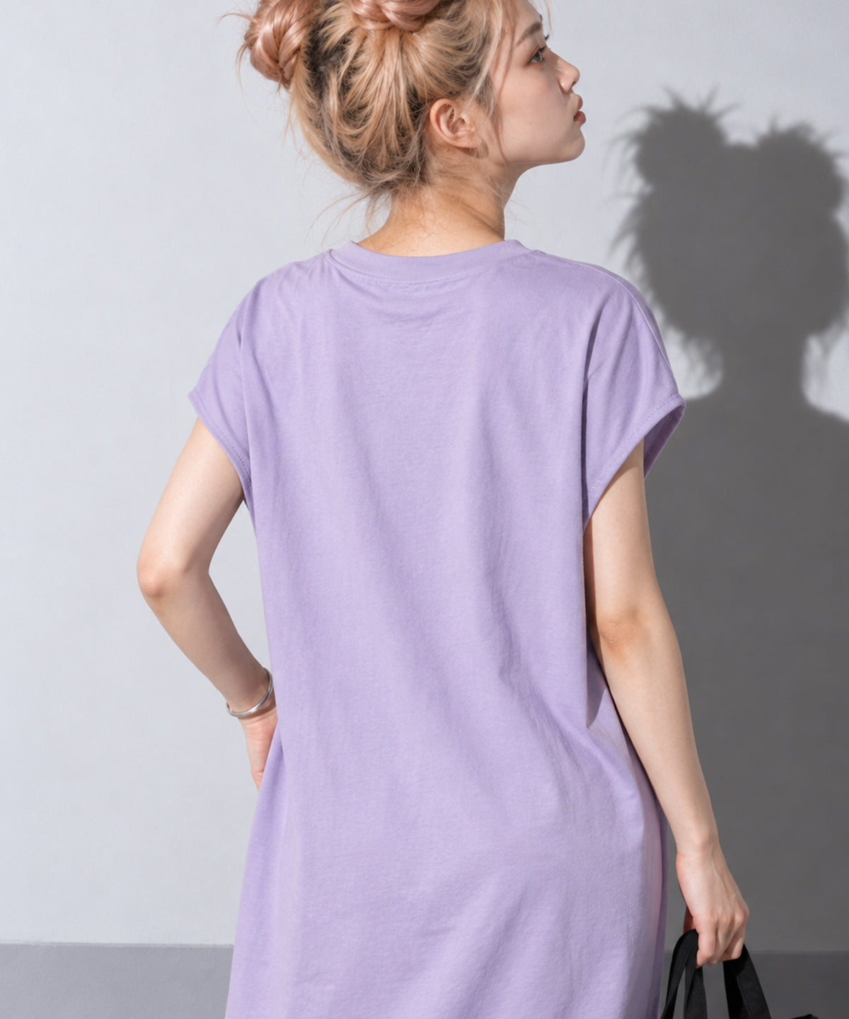 先行予約 BEDSIDEDRAMA / RELAX TEE DRESS_B