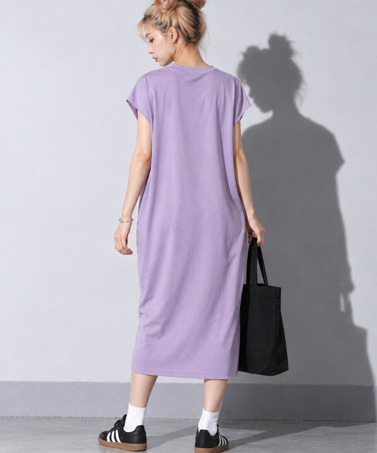 先行予約 BEDSIDEDRAMA / RELAX TEE DRESS_B