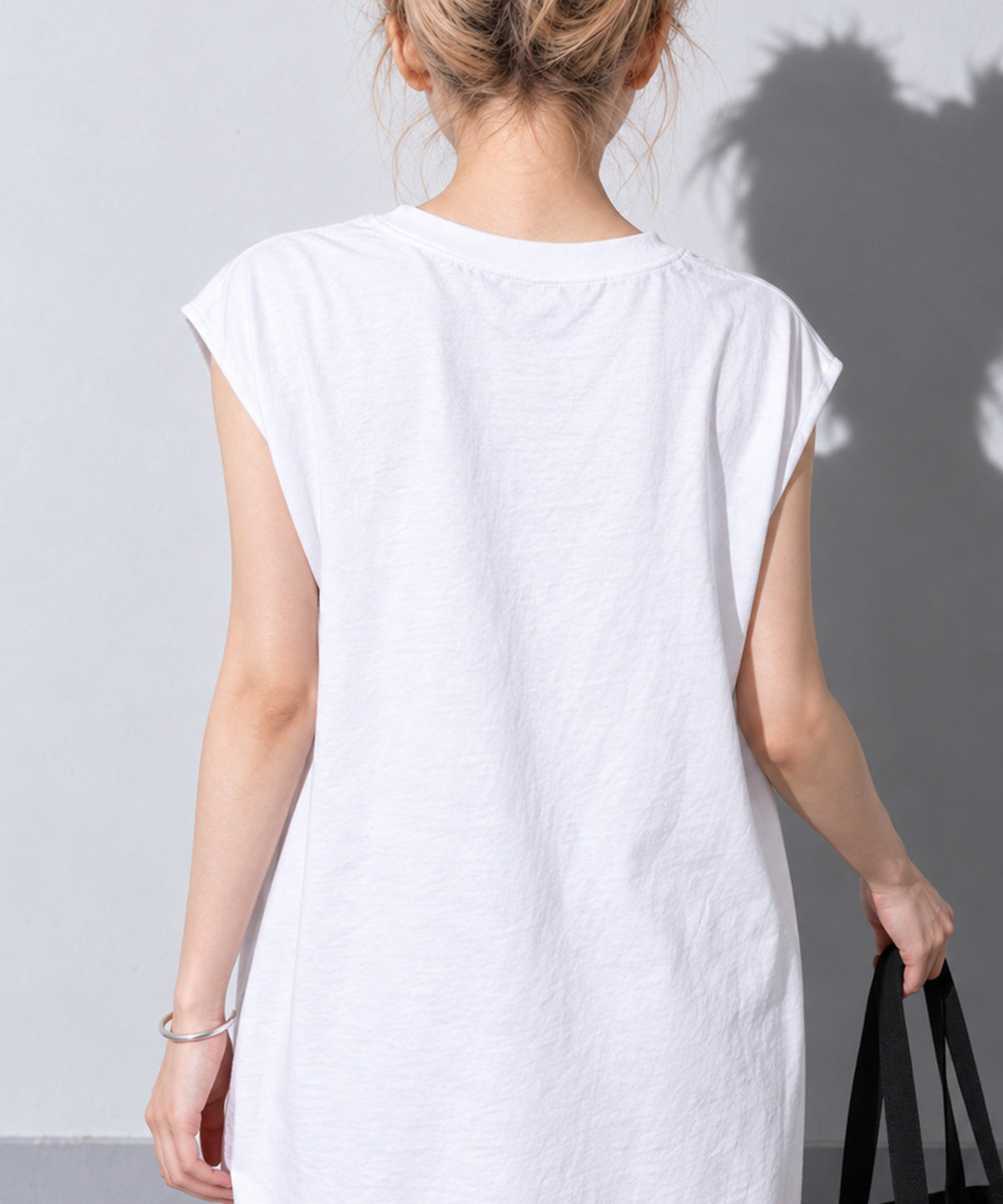 先行予約 BEDSIDEDRAMA / RELAX TEE DRESS_C