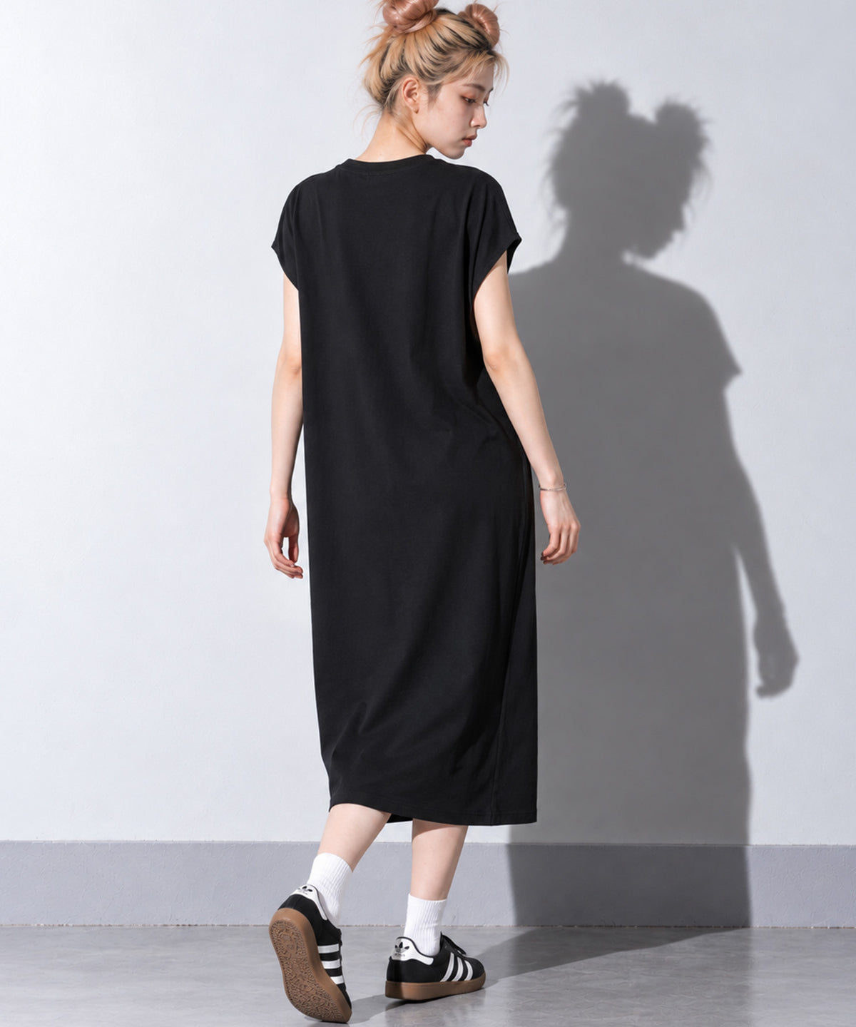 先行予約 BEDSIDEDRAMA / RELAX TEE DRESS_D