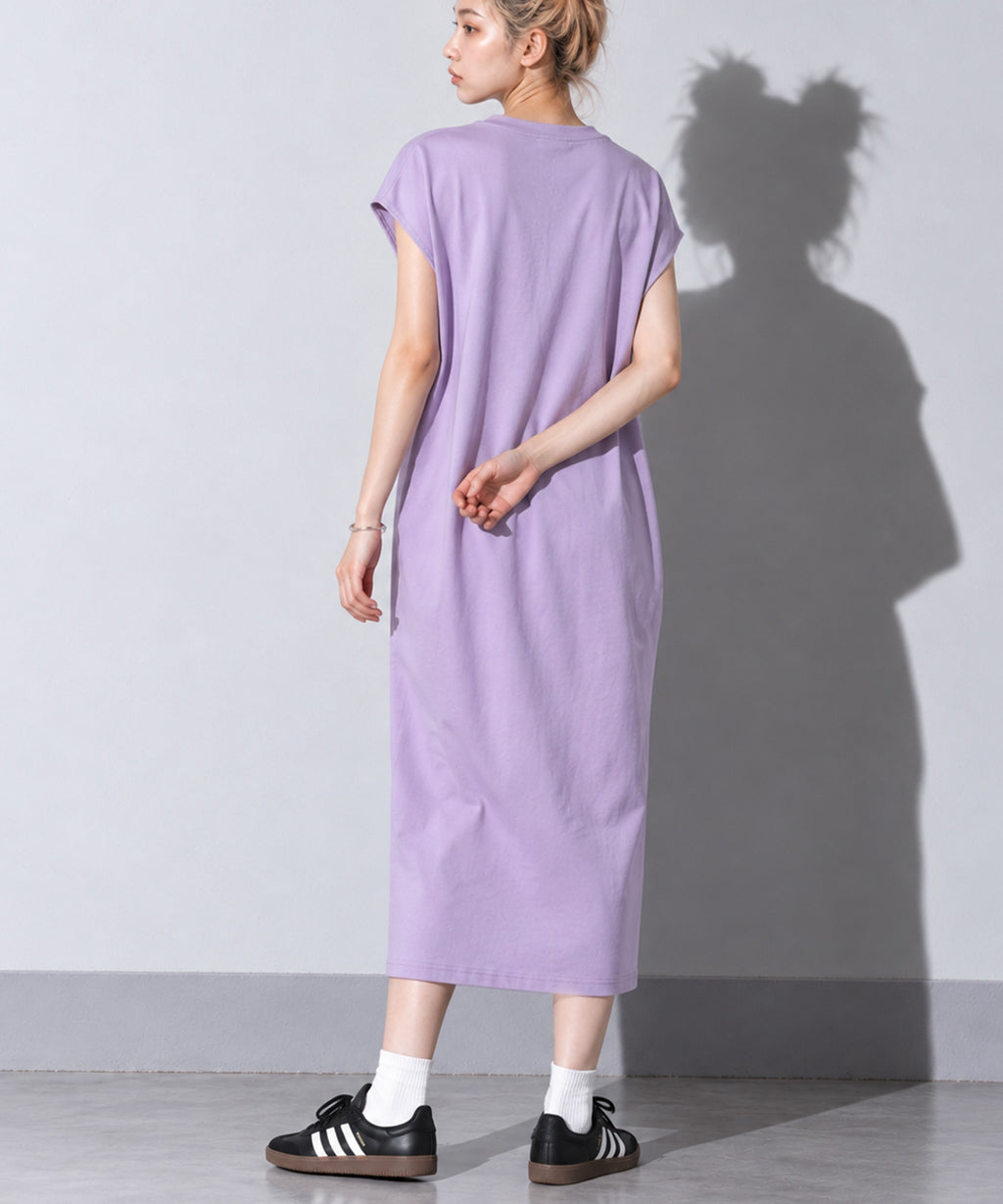 先行予約 BEDSIDEDRAMA / RELAX TEE DRESS_E