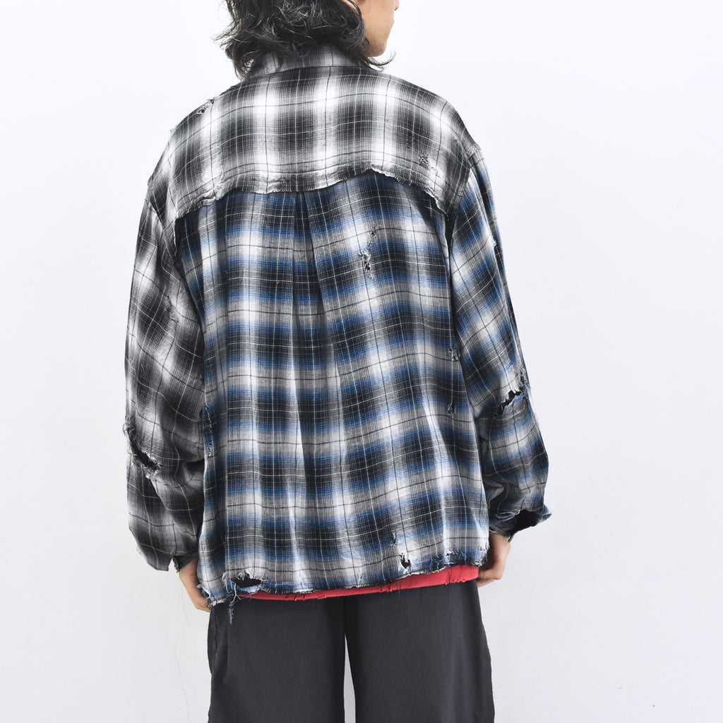 THE JEAN PIERRE / Grunge Destroy Kurt Shirt - MIX