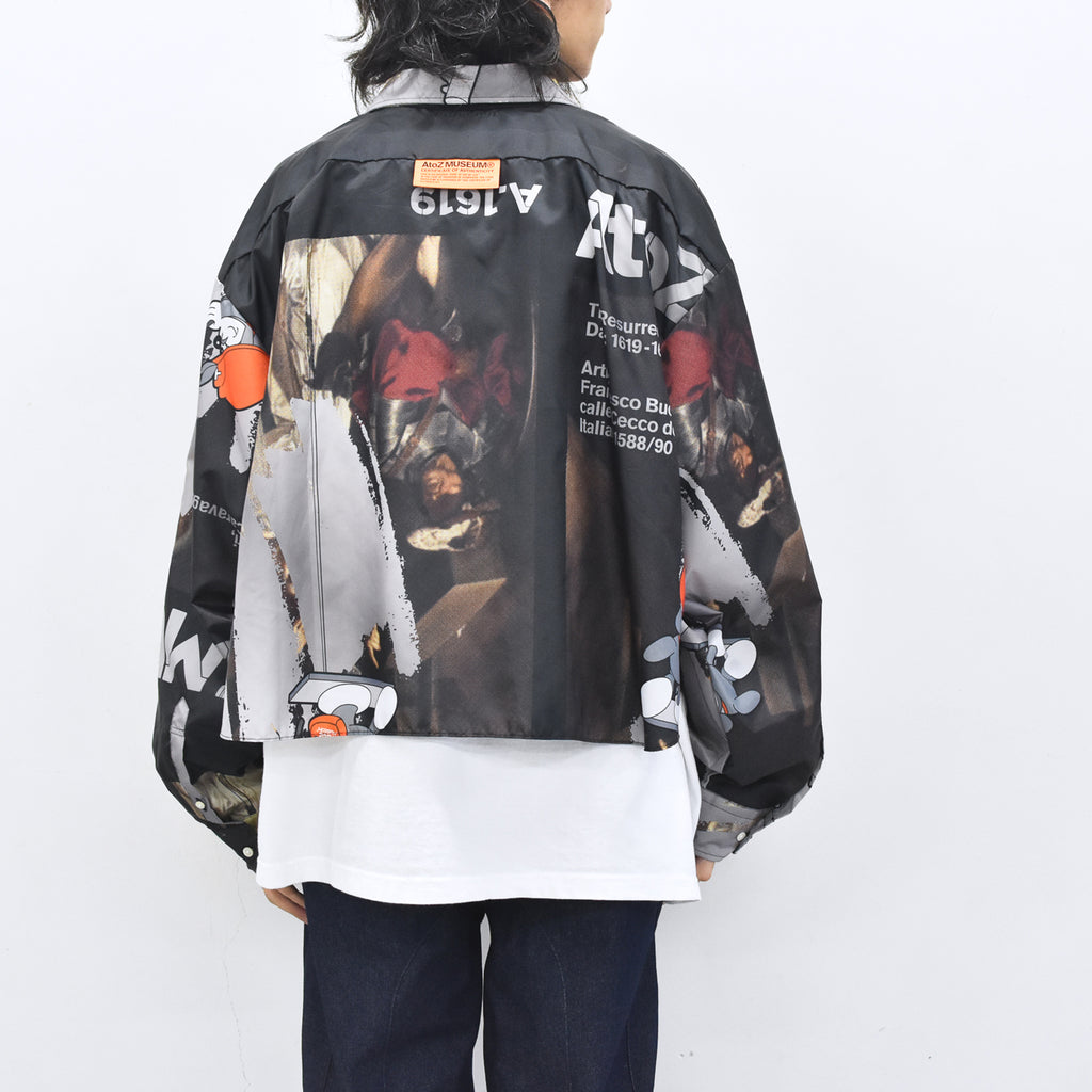 BODYSONG. / FAMOUS PAINTING SHIRTS/ATOZ - BLACK
