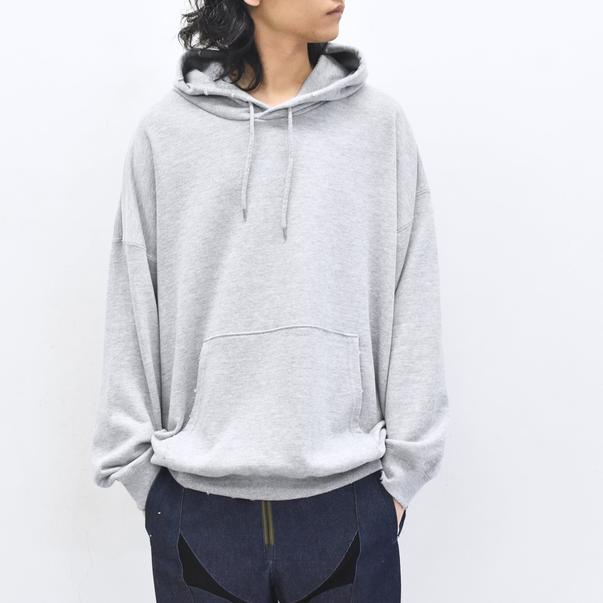 BODYSONG. / HOODIE - PHOTOCHROMIC - OHIANA  - GREY