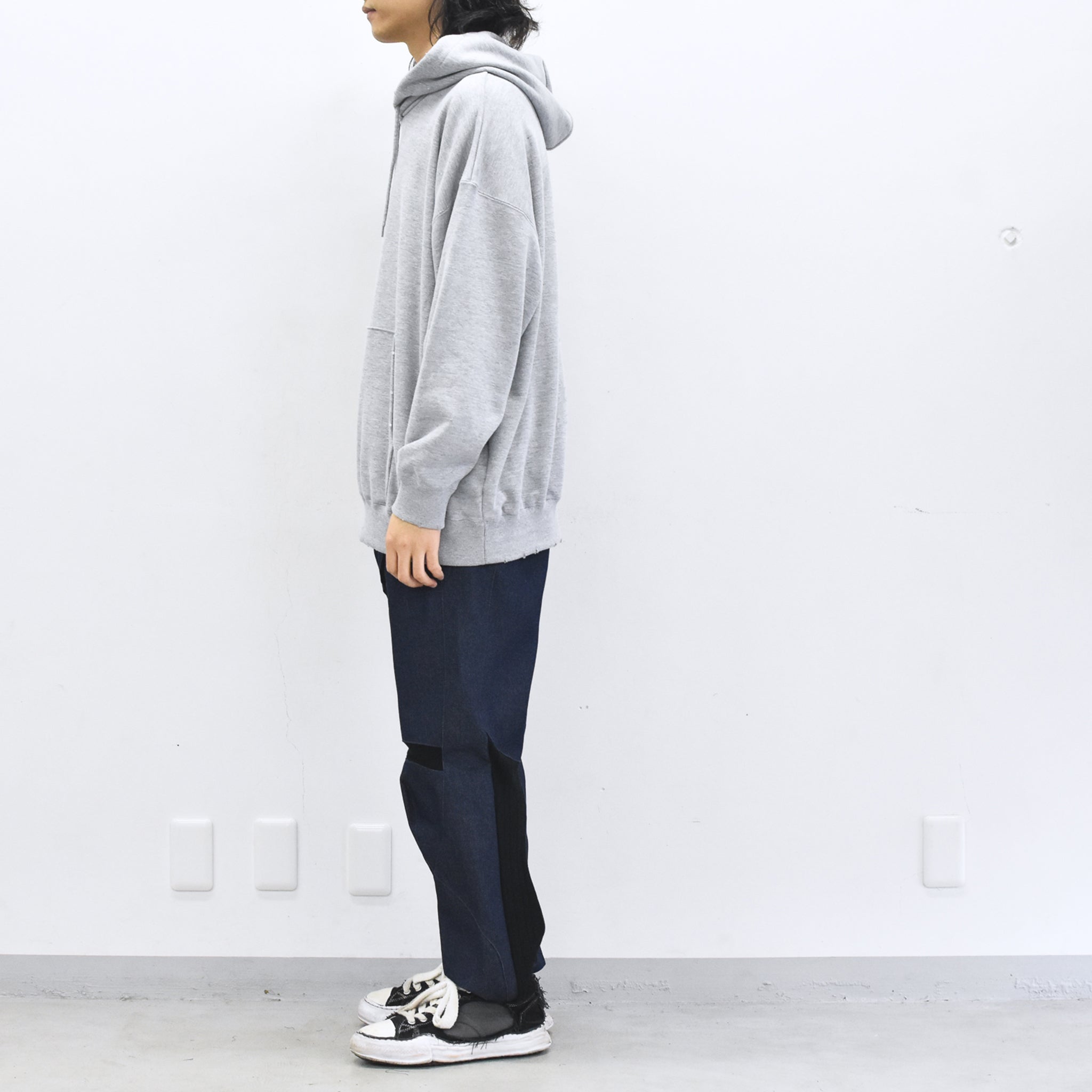 BODYSONG. / HOODIE - PHOTOCHROMIC - OHIANA  - GREY