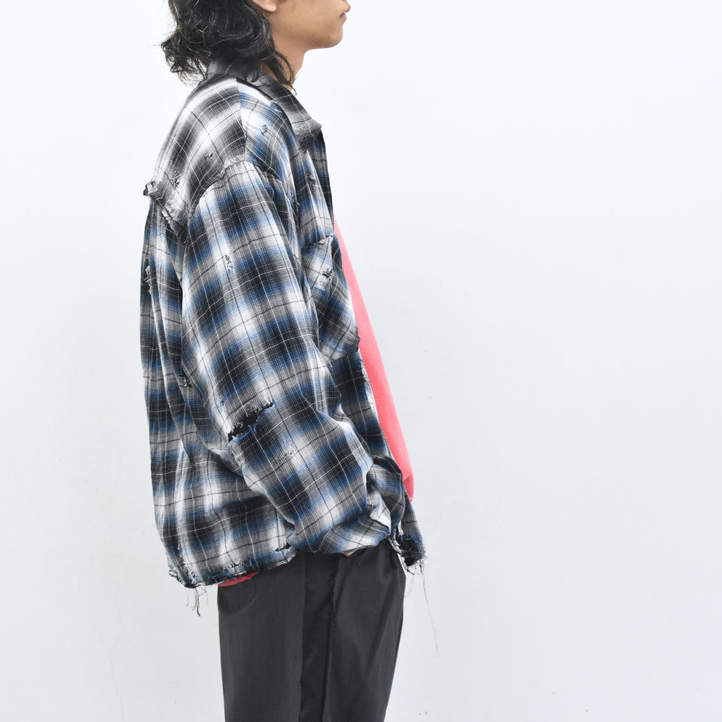 THE JEAN PIERRE / Grunge Destroy Kurt Shirt - MIX