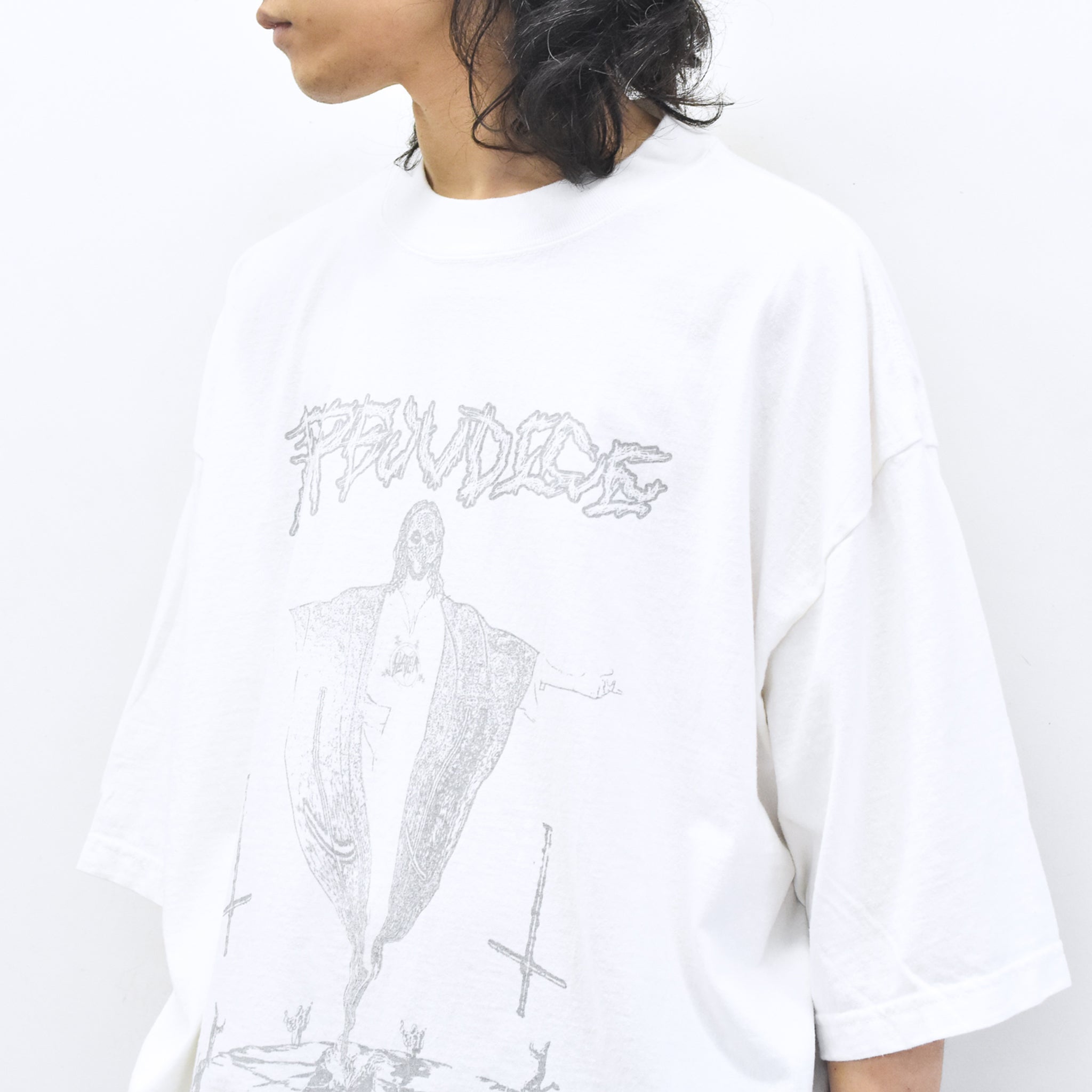 BODYSONG. / TEE/PHOTOCHROMIC/OHIANA - WHITE