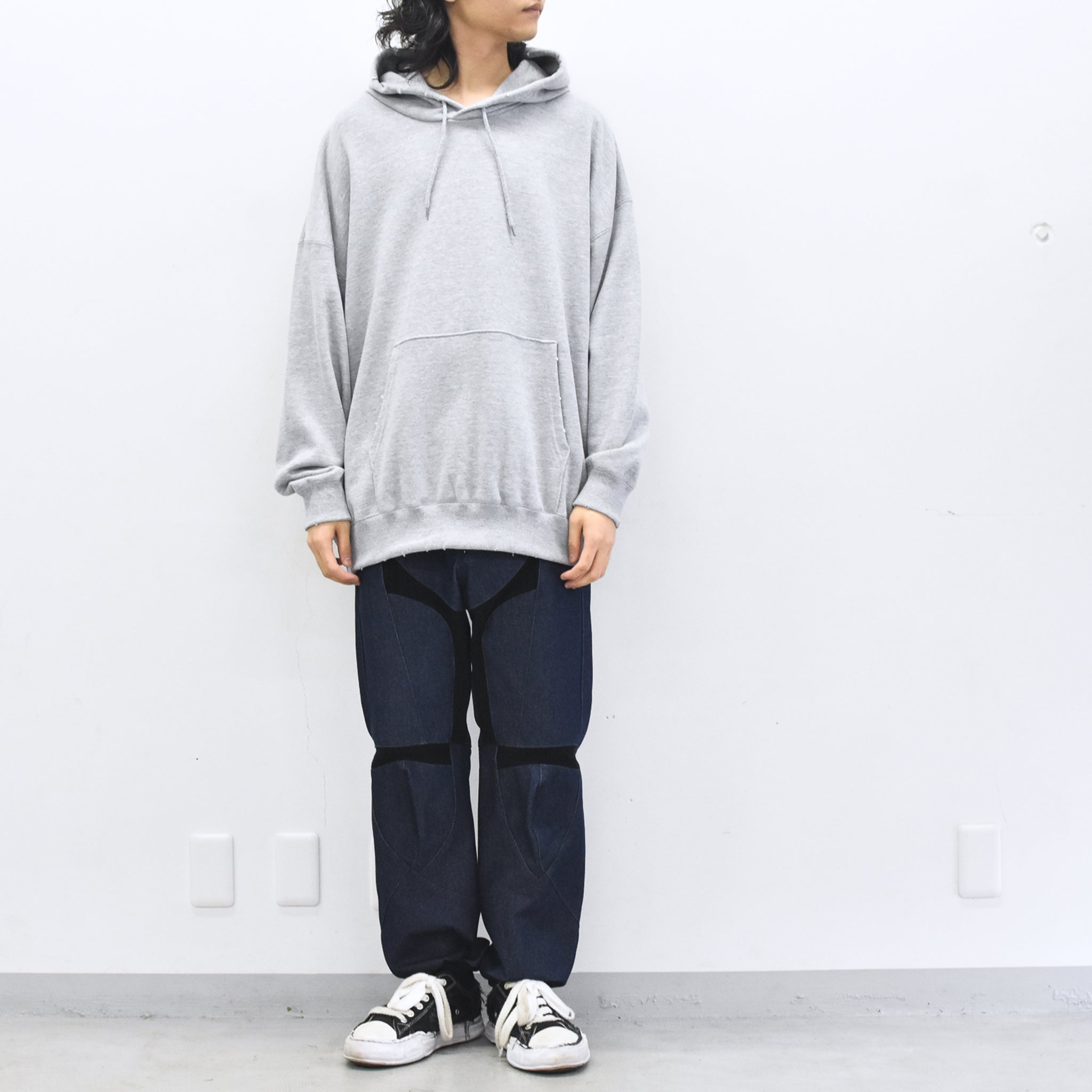 BODYSONG. / HOODIE - PHOTOCHROMIC - OHIANA  - GREY