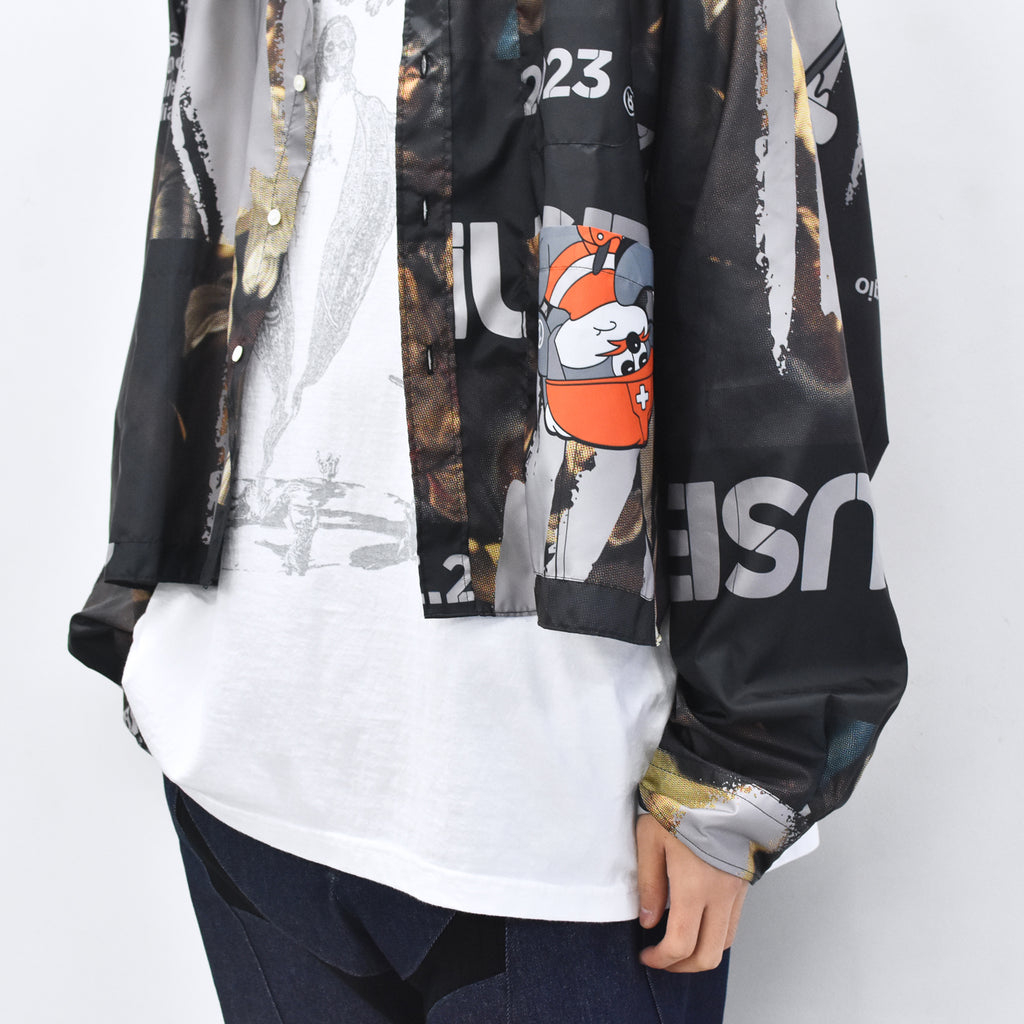 BODYSONG. / FAMOUS PAINTING SHIRTS/ATOZ - BLACK