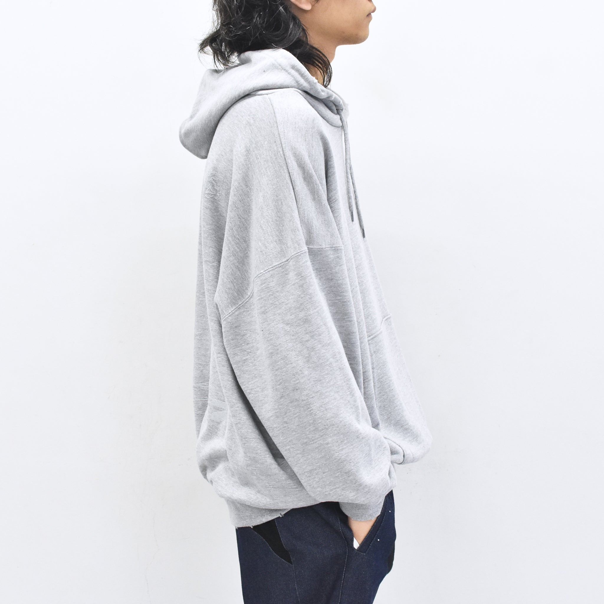BODYSONG. / HOODIE - PHOTOCHROMIC - OHIANA  - GREY
