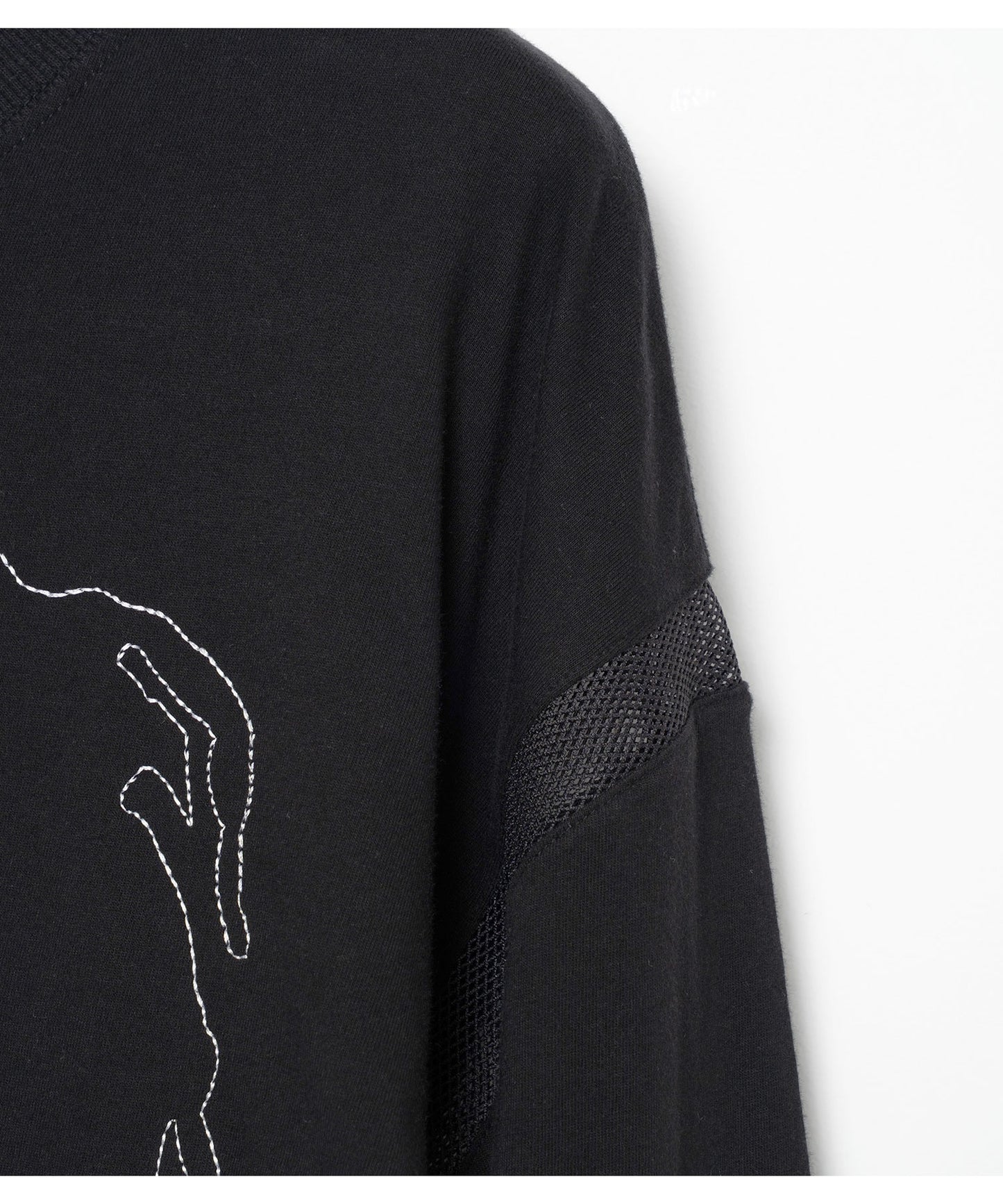 STOF / ONE-LOVE EMBROI L/S SAMUE T-SHIRT