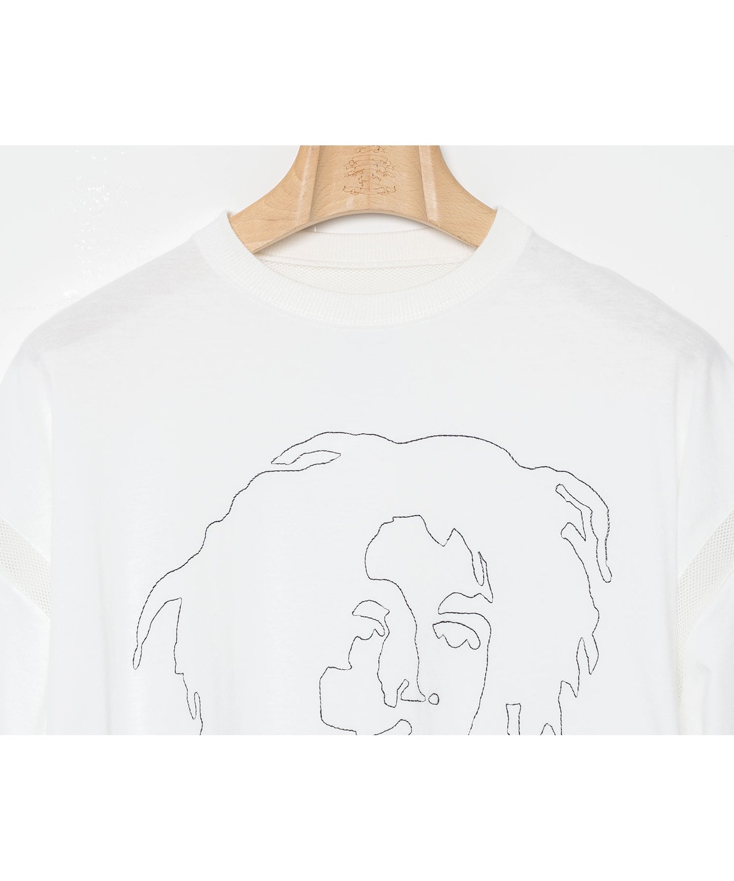 STOF / ONE-LOVE EMBROI L/S SAMUE T-SHIRT