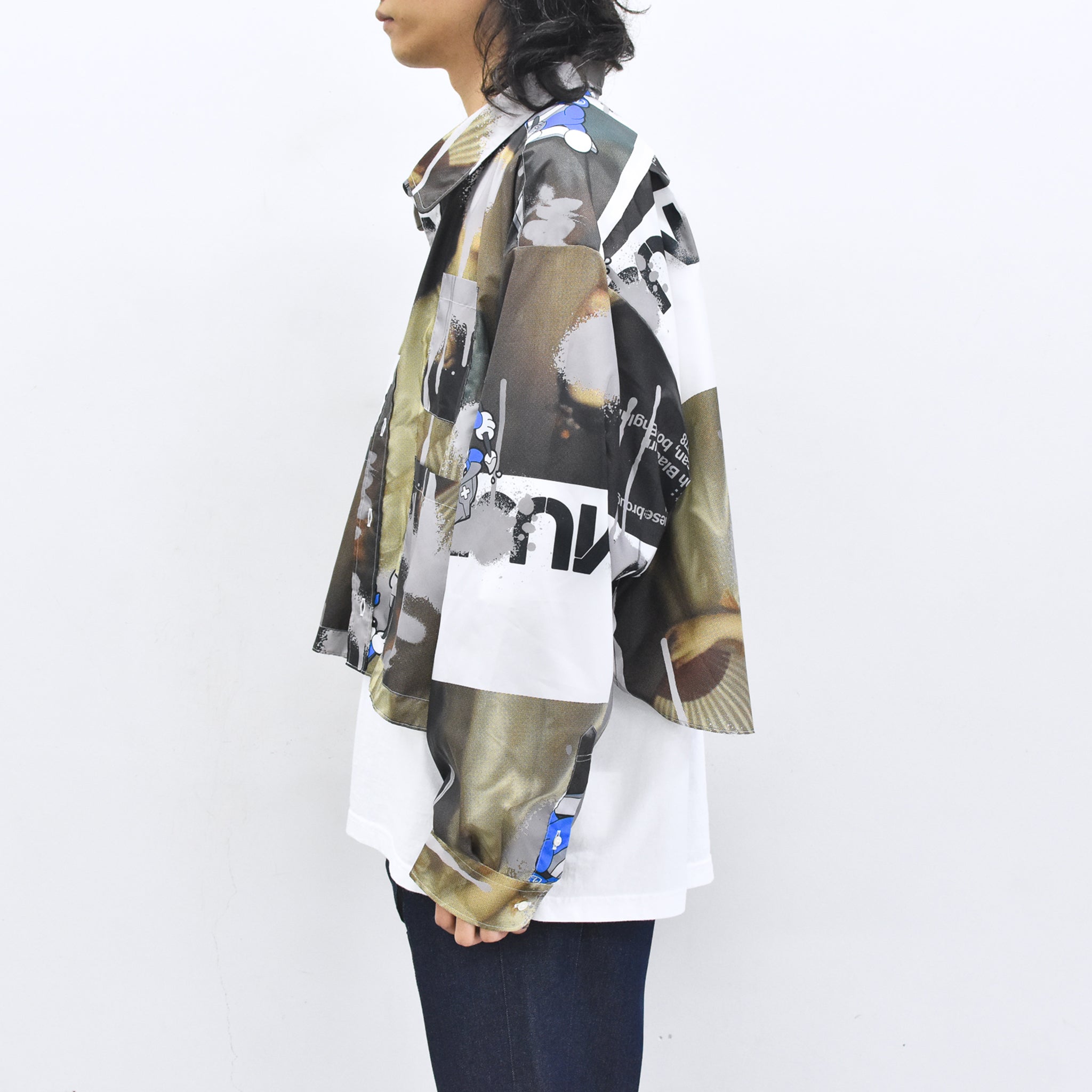 BODYSONG. / FAMOUS PAINTING SHIRTS/ATOZ - WHITE