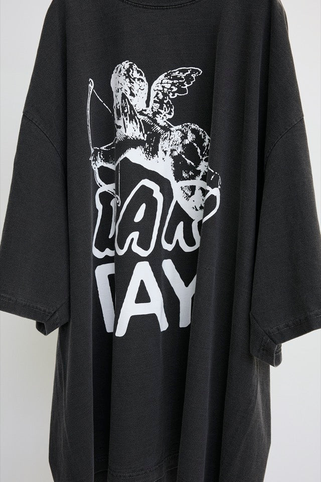 BODYSONG. / TEE/PHOTOCHROMIC/DARKD - BLACK