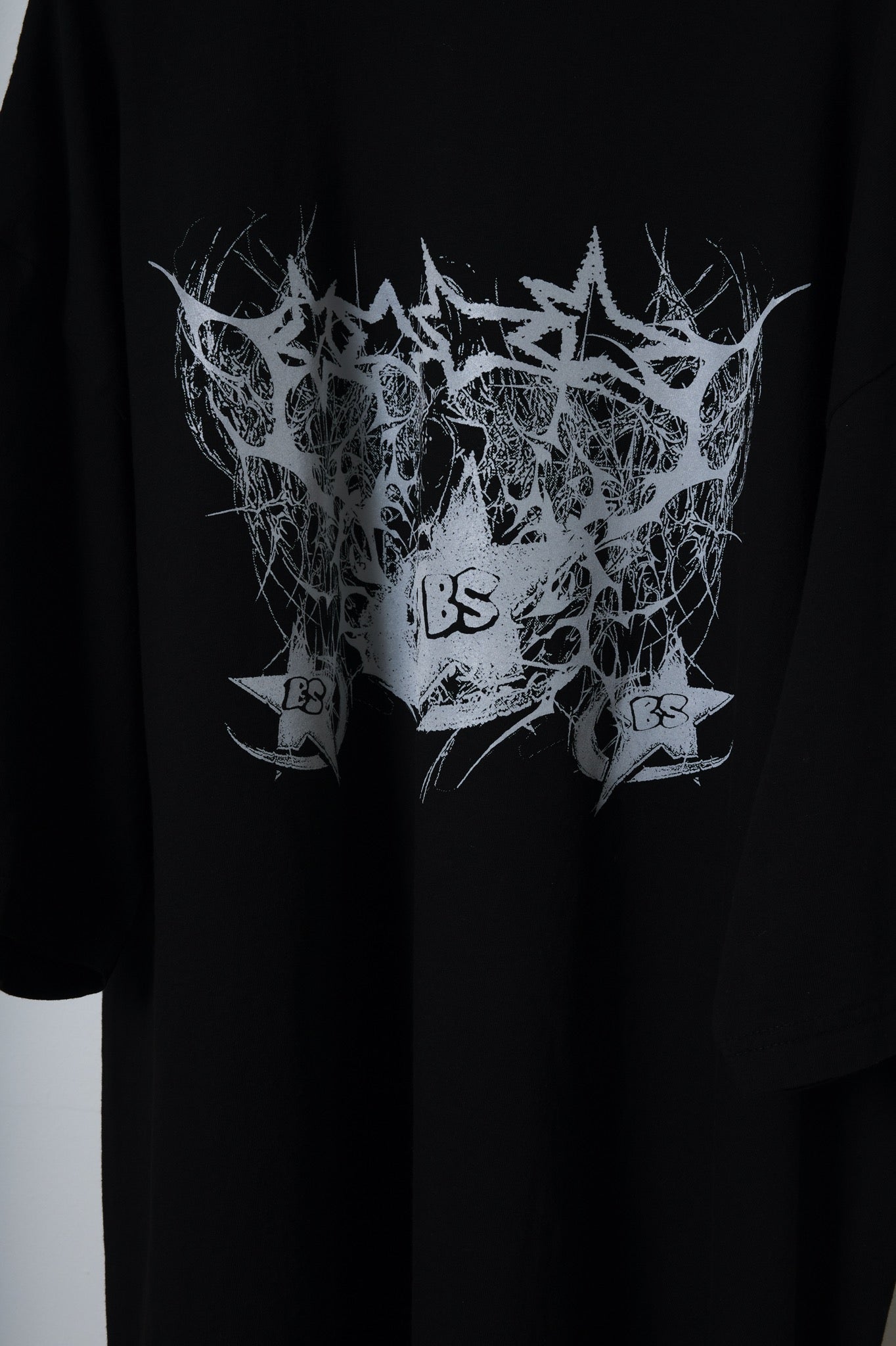 BODYSONG. / 先行予約 TEE/REFLECTOR/STAR - BLACK