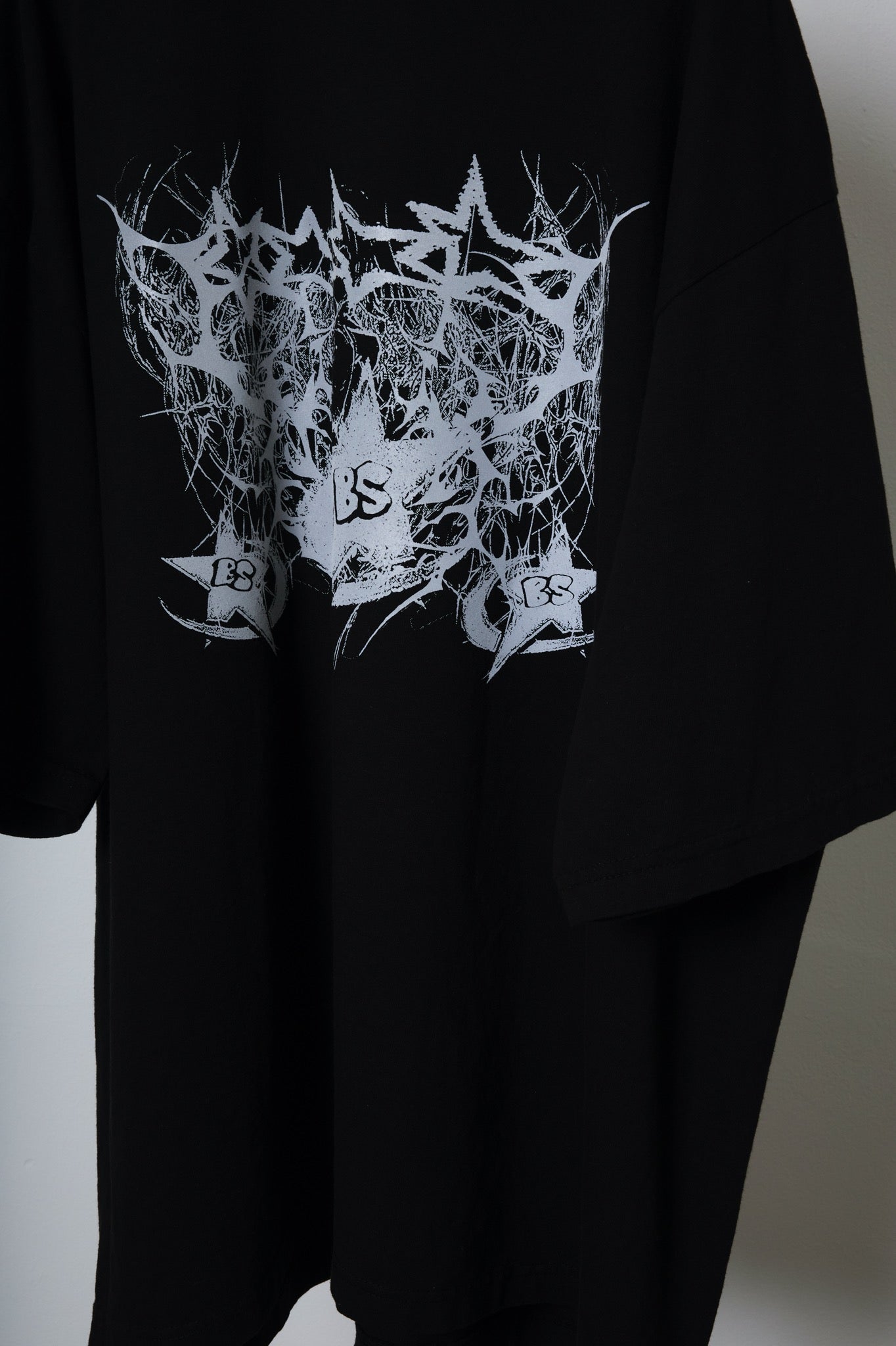 BODYSONG. / 先行予約 TEE/REFLECTOR/STAR - BLACK