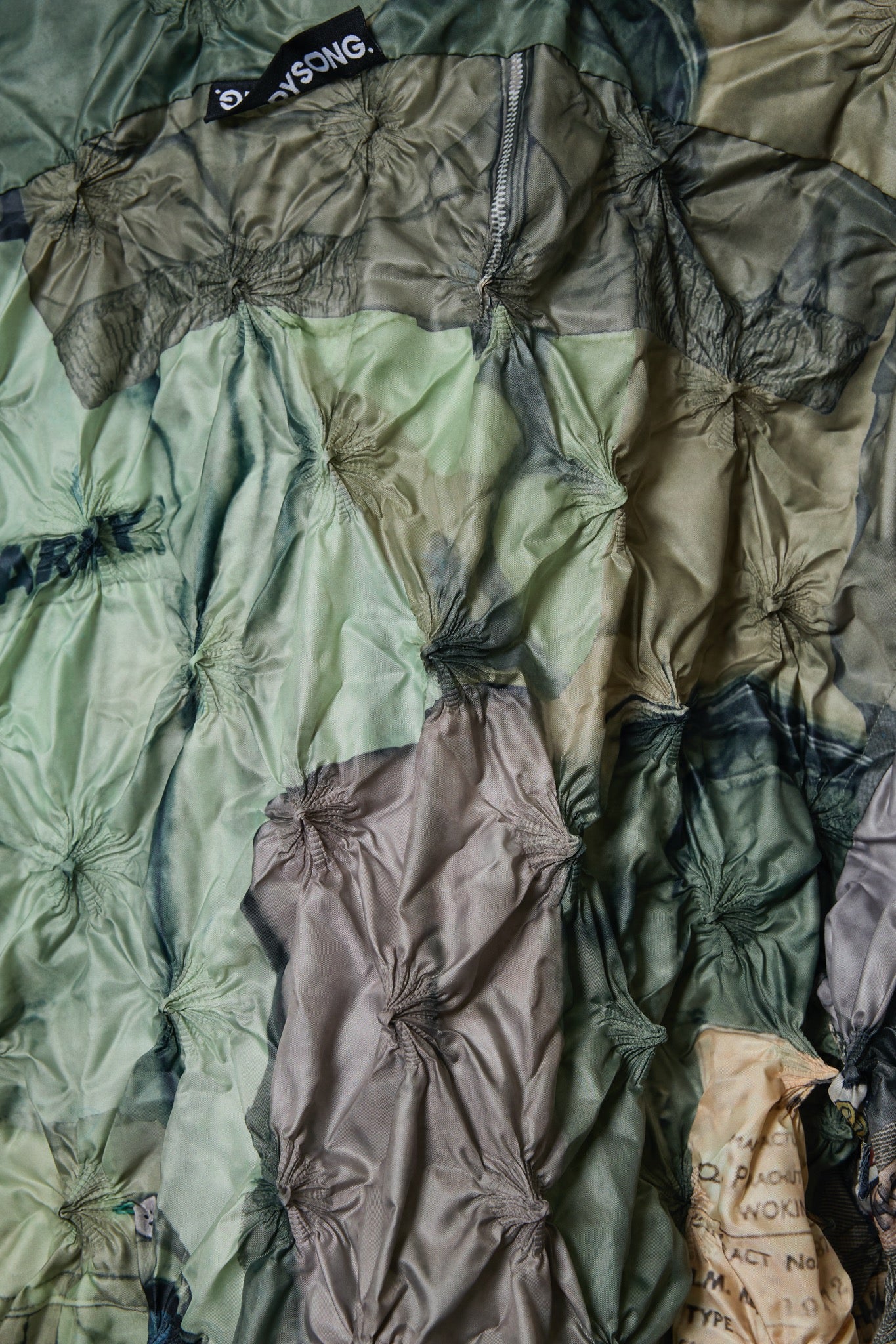 BODYSONG. / 先行予約 ARIMATSU SHIBORI TROMPELOEIL SHJ JUV - KHAKI