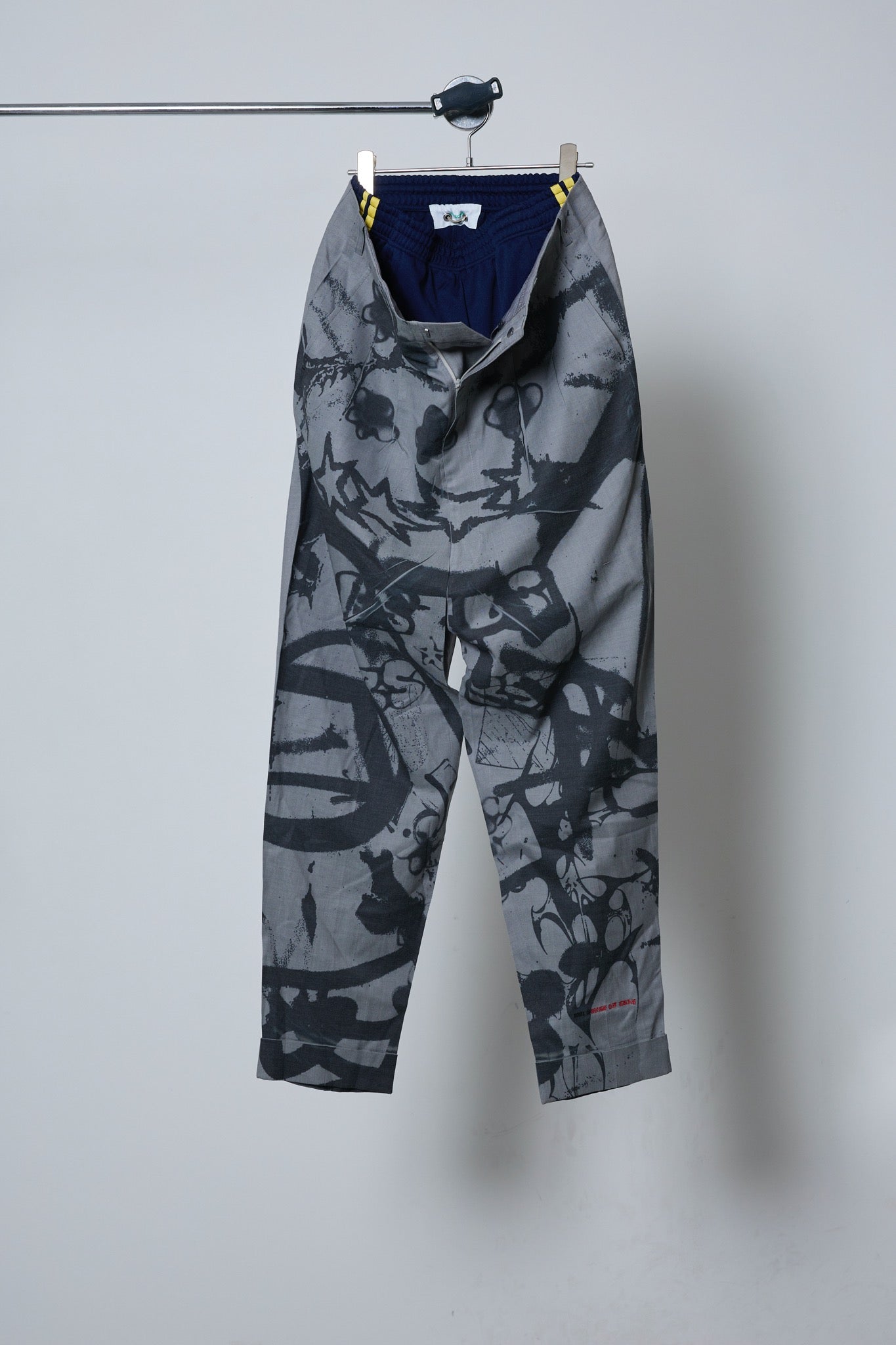 BODYSONG. / 先行予約 1001 SONGS OF EBAY LAYERED SLACKS - GREY