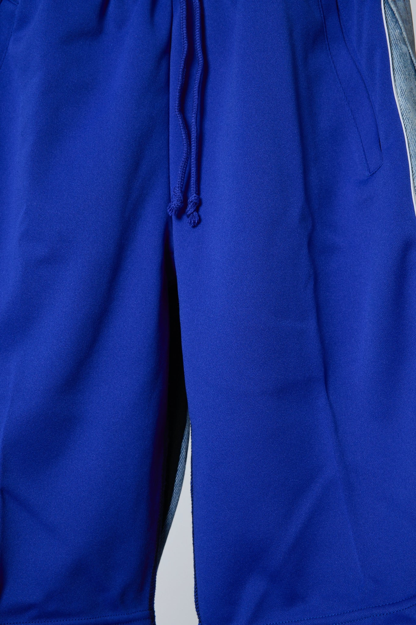 BODYSONG. / 先行予約 REF COATED VDENIM B + LAYERED JERSEY - BLUE