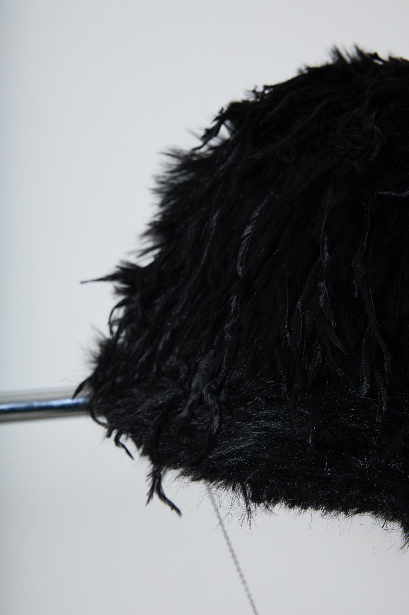 BODYSONG. / WIG-LIKE HAT - BLACK