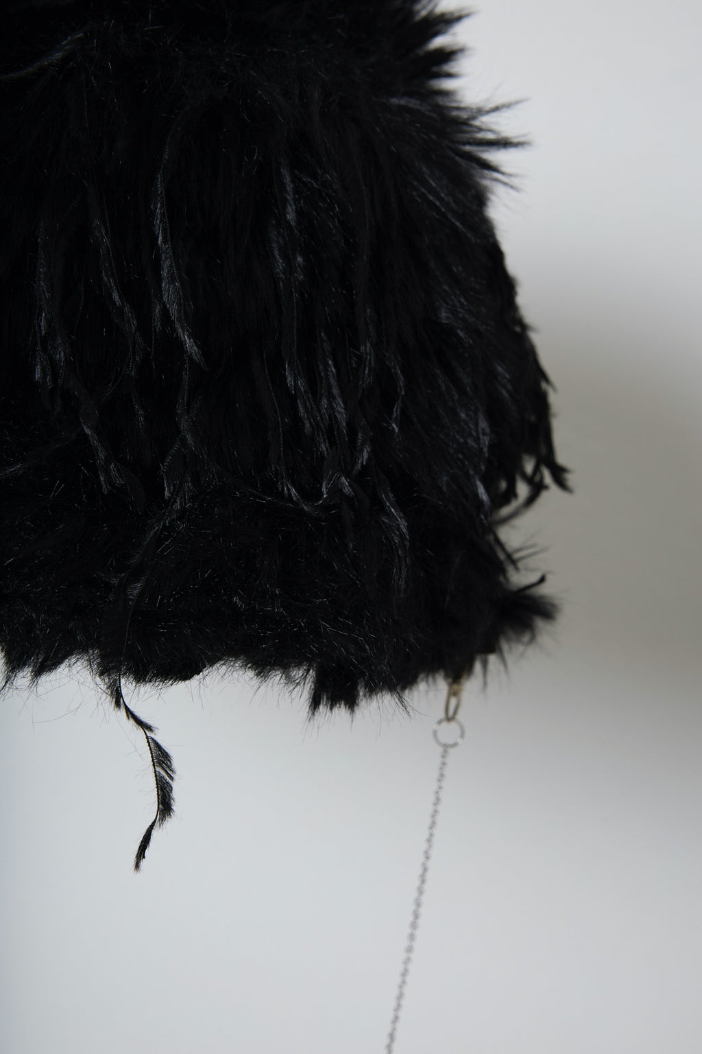 BODYSONG. / WIG-LIKE HAT - BLACK