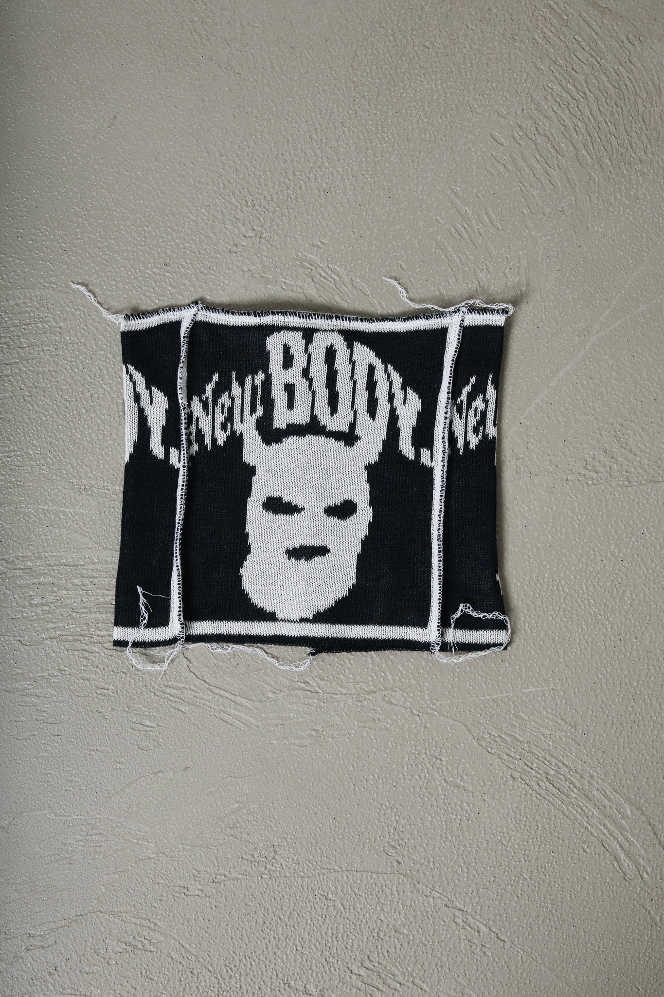 BODYSONG. / KNIT HAT CHARACTERS COLLECTION - BLACK FACE