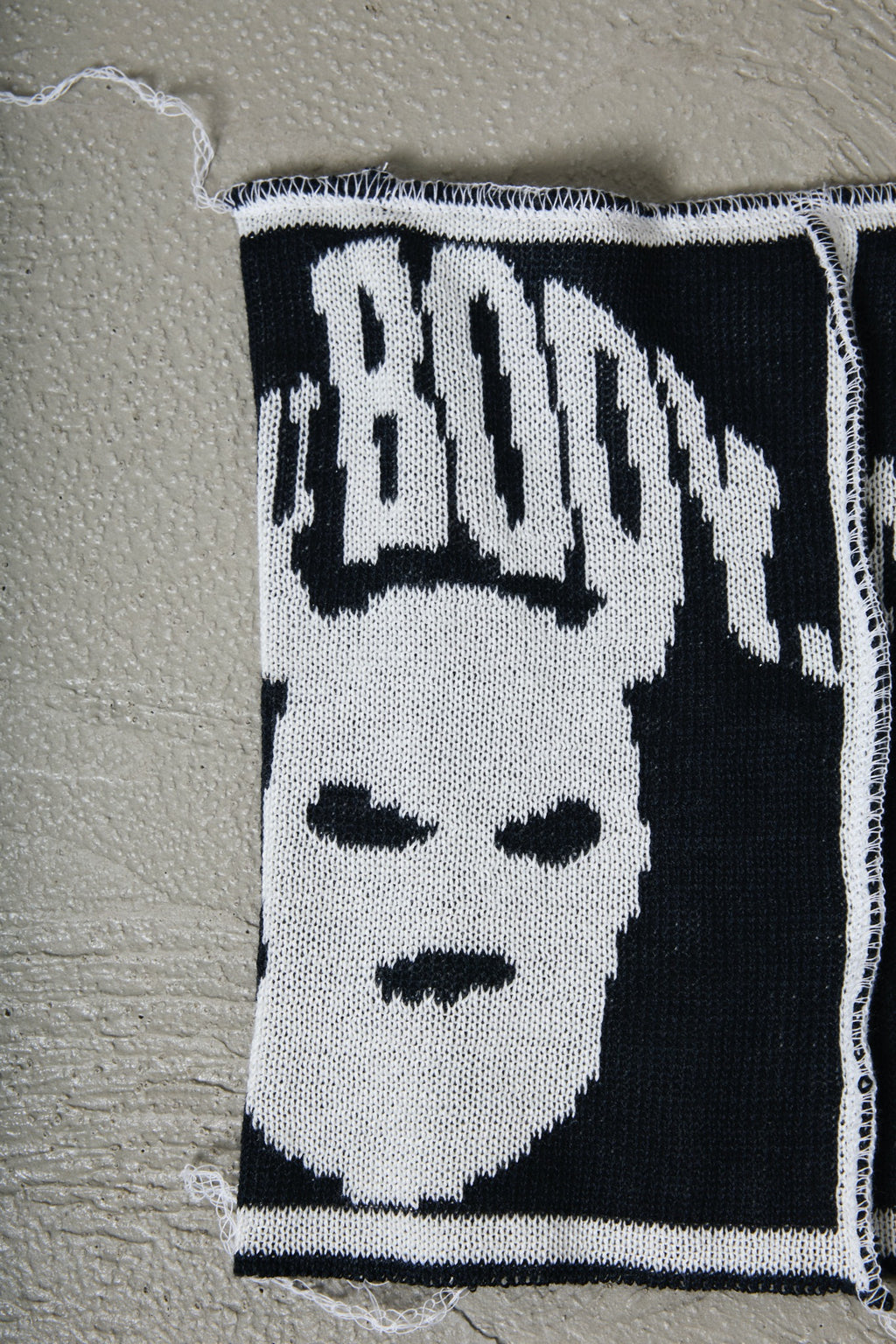 BODYSONG. / KNIT HAT CHARACTERS COLLECTION - BLACK FACE