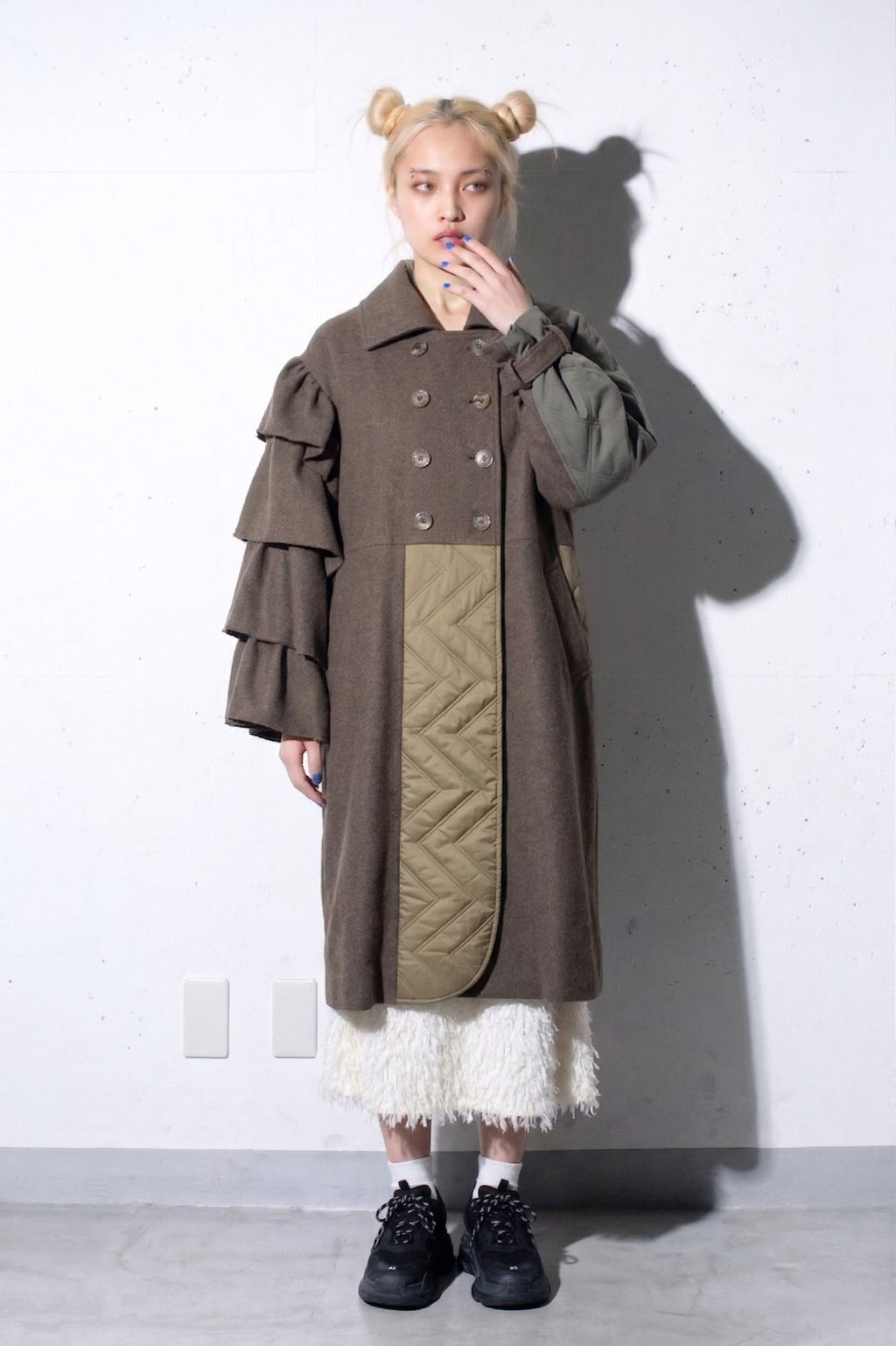 先行予約 BEDSIDEDRAMA / Dreamin' Mix Wide Coat