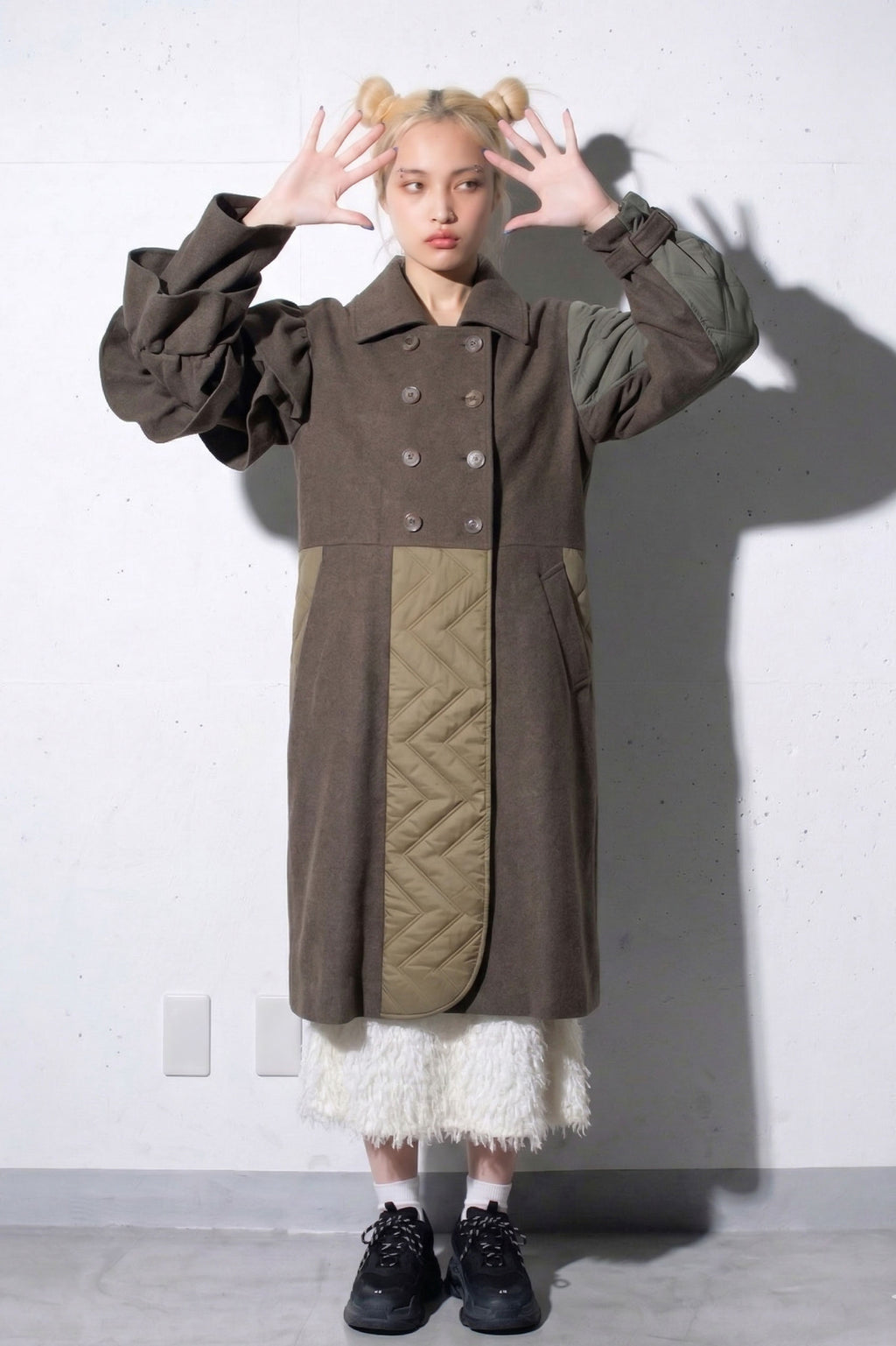 先行予約 BEDSIDEDRAMA / Dreamin' Mix Wide Coat
