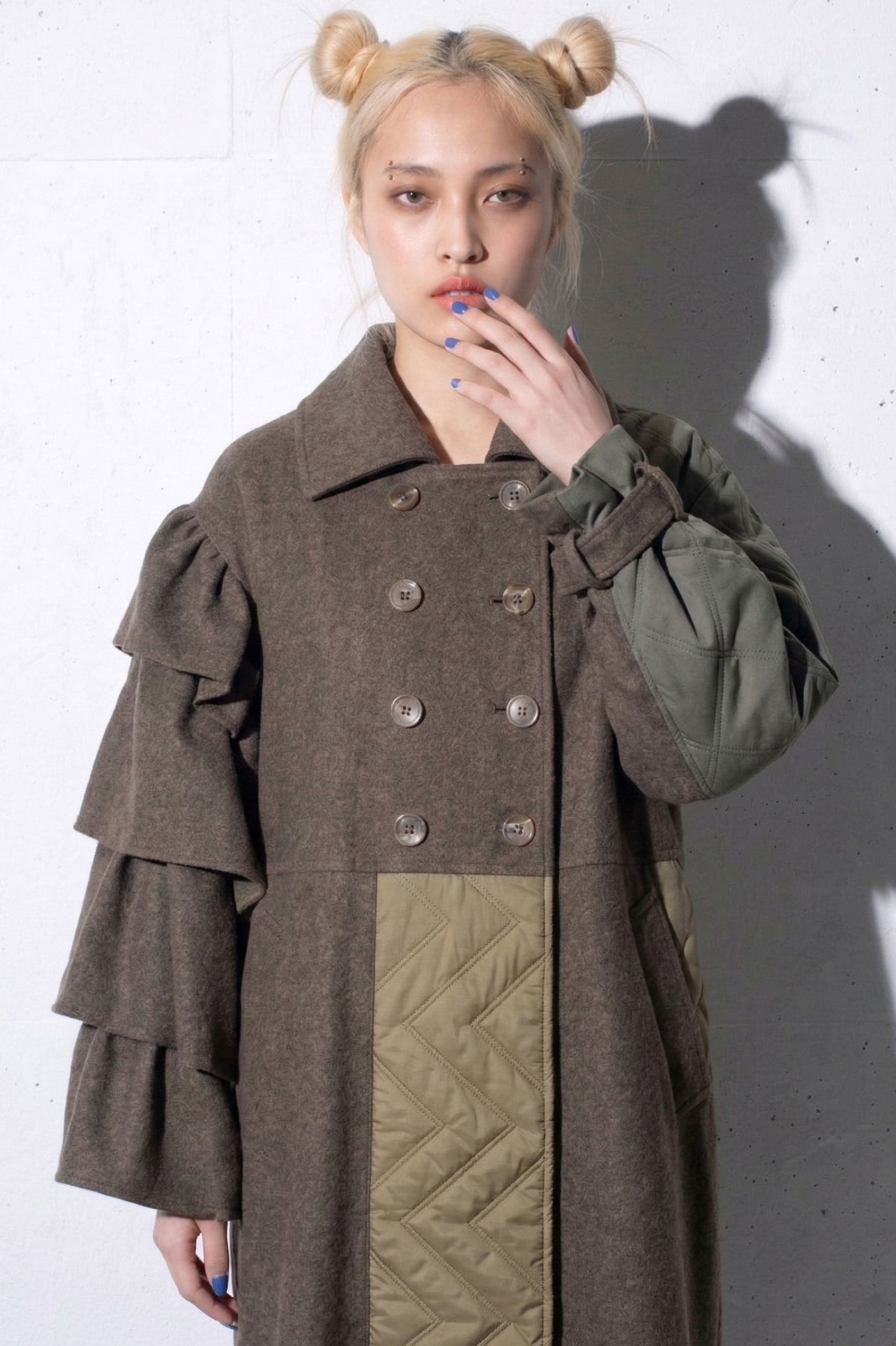 先行予約 BEDSIDEDRAMA / Dreamin' Mix Wide Coat